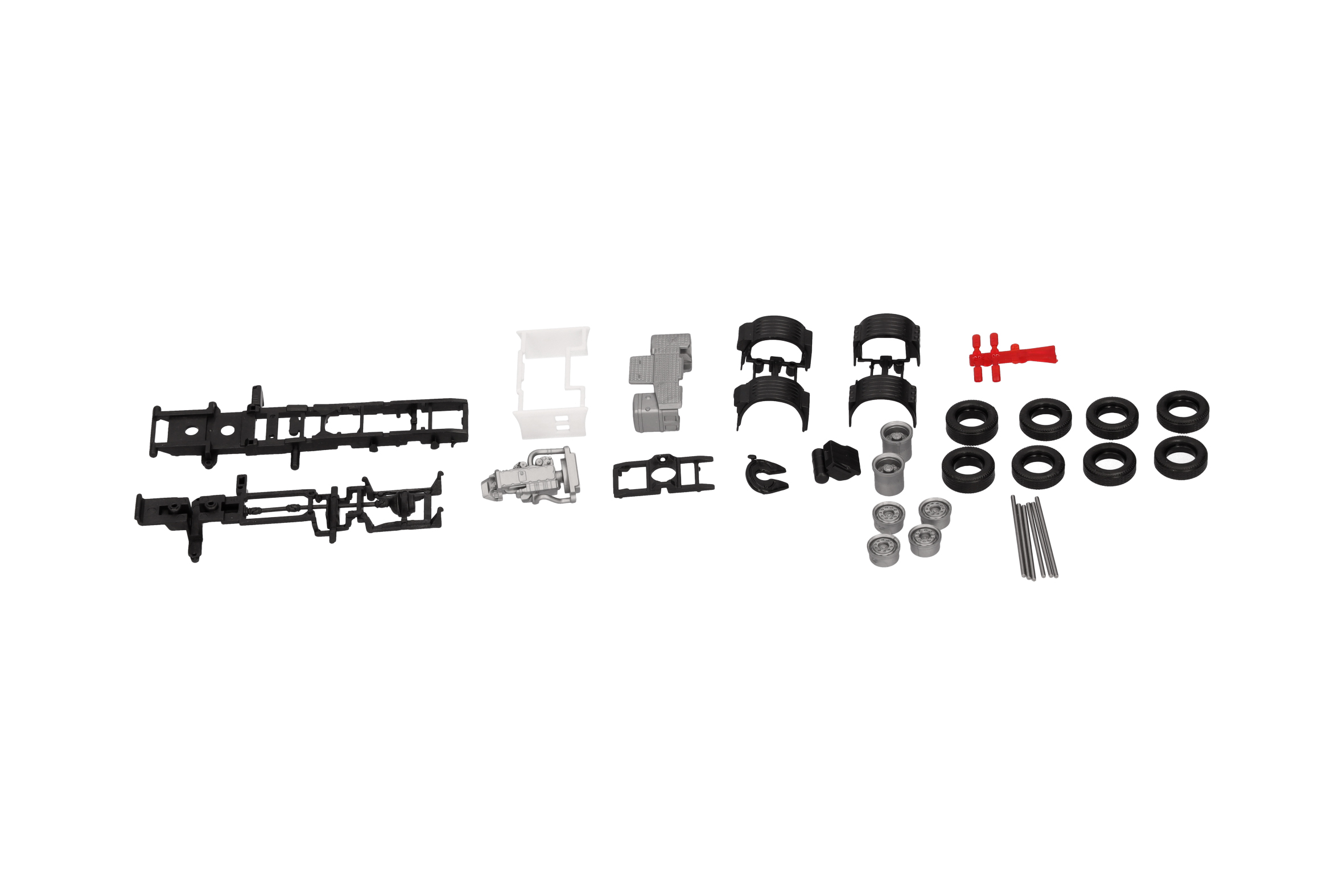 Herpa TS 086011 | Fahrgestell Zugmaschine mit Chassisverkl. 3achs (6x2) Iveco S-Way  | 1:87