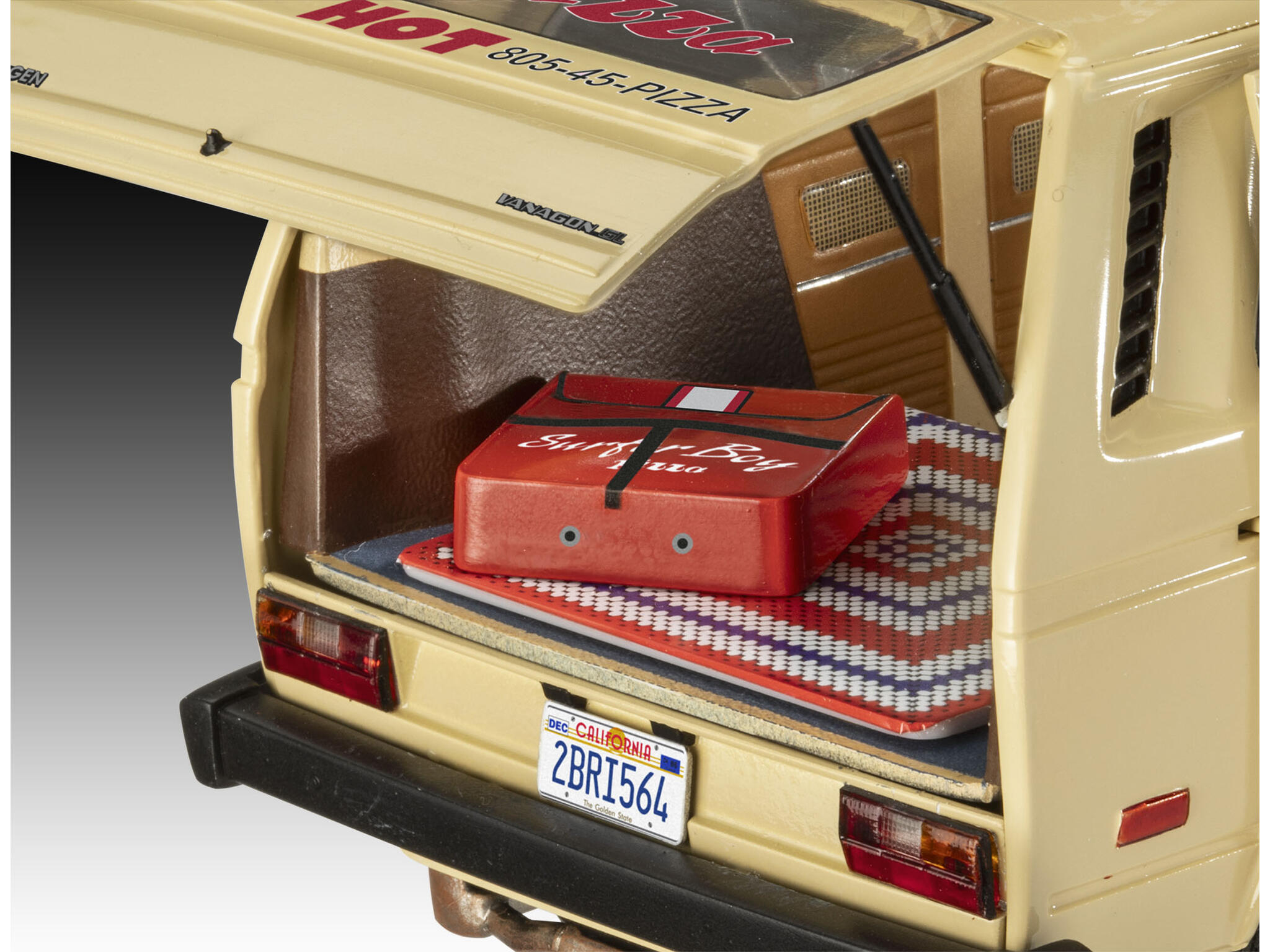 Revell 07725  | Stranger Things | Argyle’s VWT3 Surfer Boy Pizza V | 1:25