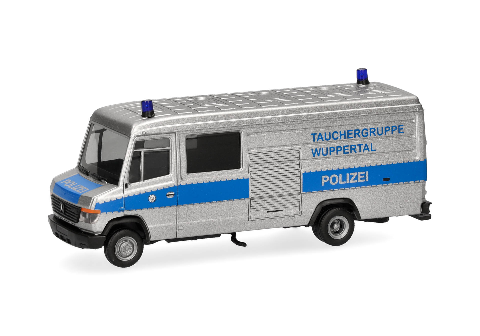 Herpa 098823 | MB Vario Kasten | Polizei Tauchergruppe Wuppertal | 1:87
