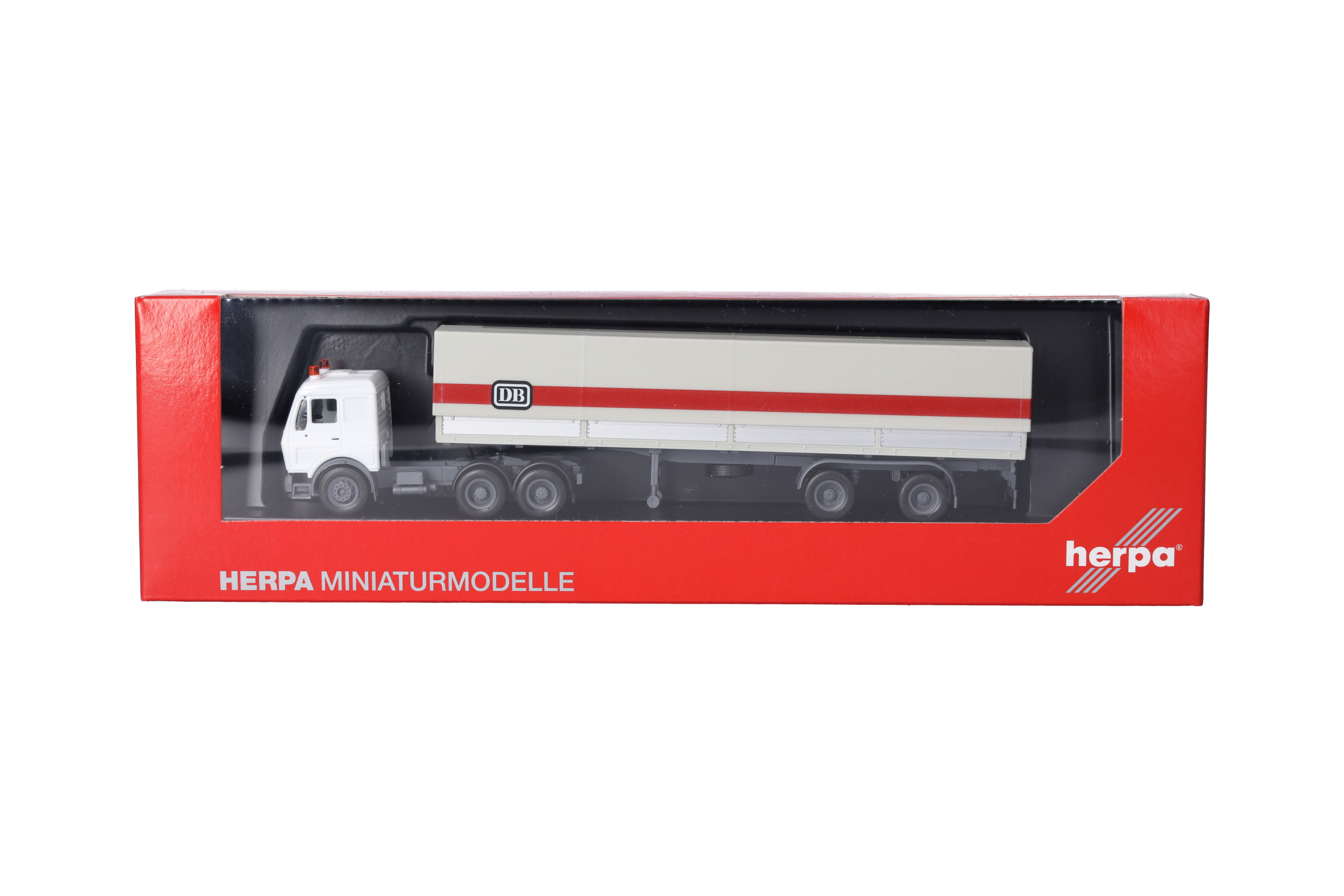 Herpa 318846 | Mercedes-Benz NG Planen-Sattelzug | DB | 1:87