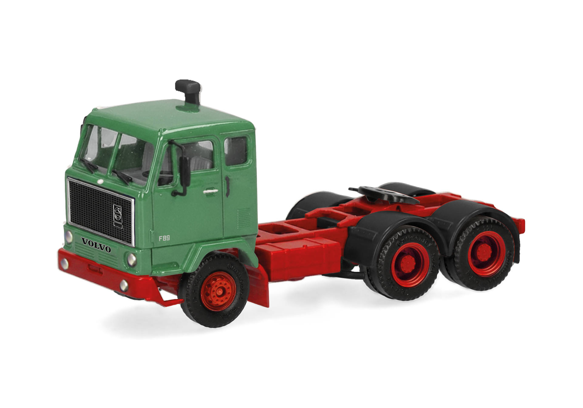 Herpa 321594-002 | Volvo F8 | 3achs | resedagrün | 1:87