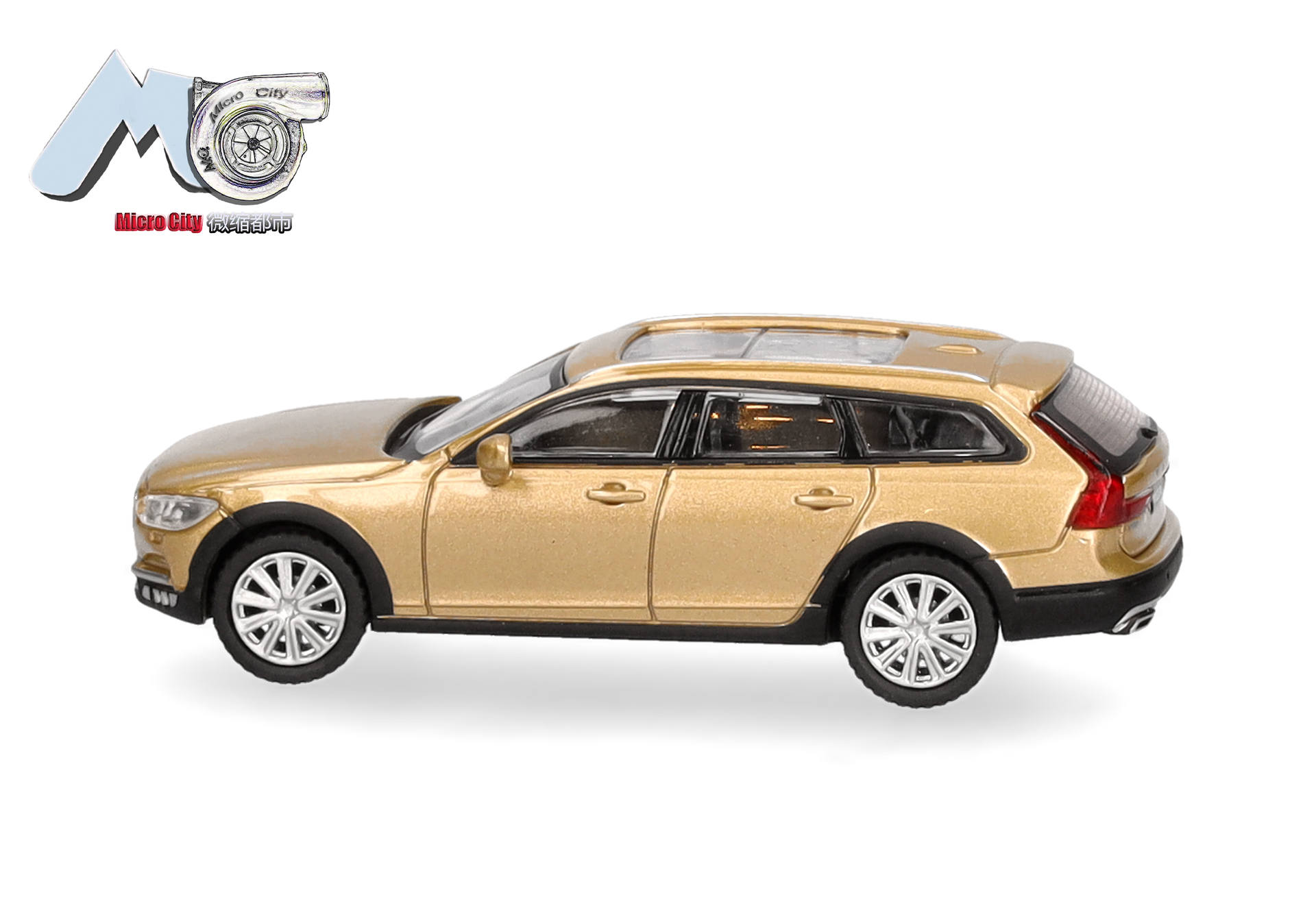 Herpa MicroCity 87MC000021 | Volvo V90 | gold  | 1:87