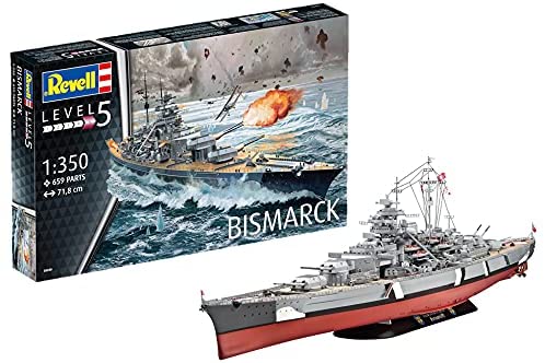 Revell 05040 - Battleship Bismarck. 1:350