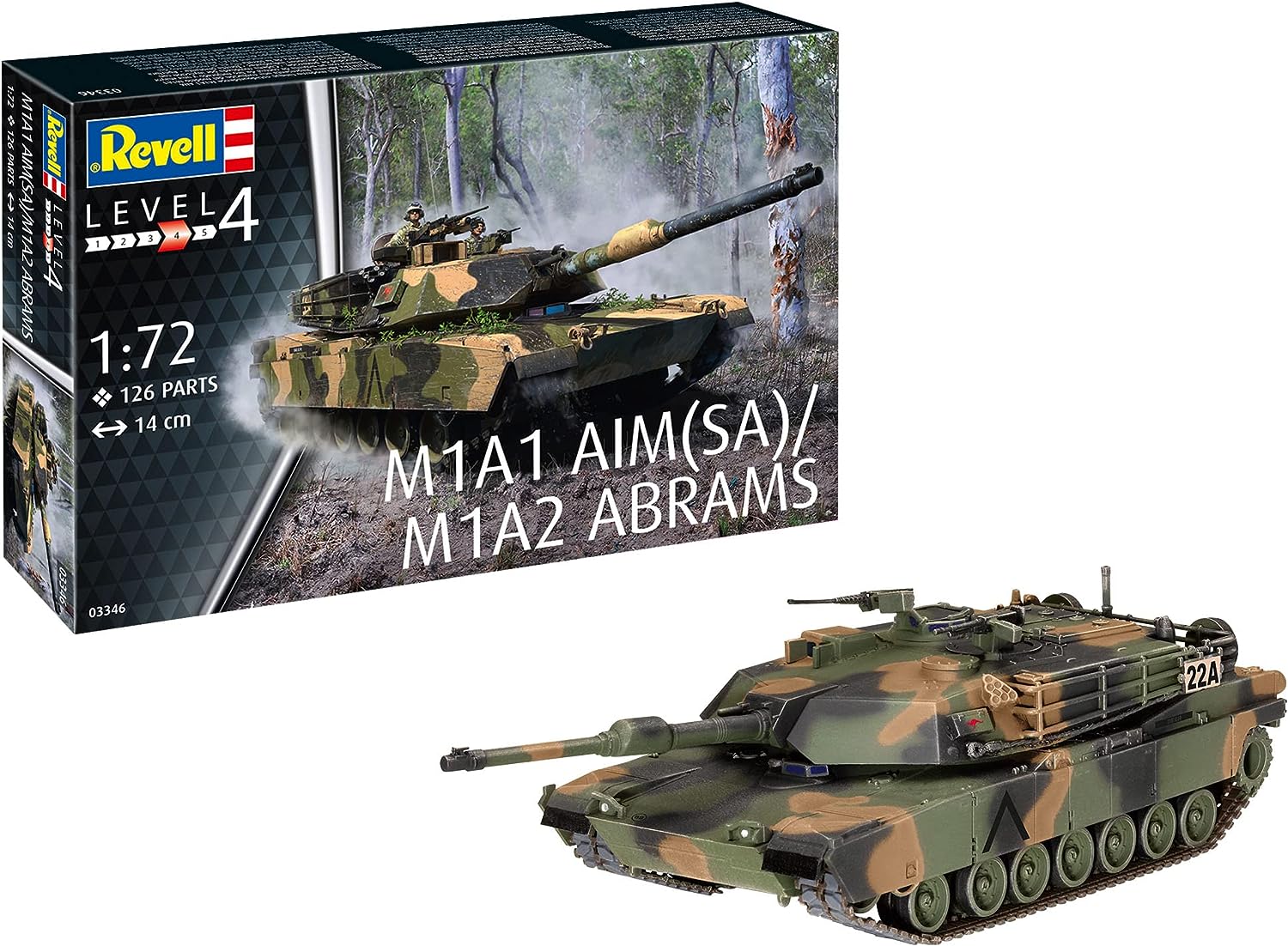 Revell 03346 | M1A2 Abrams | 1:72