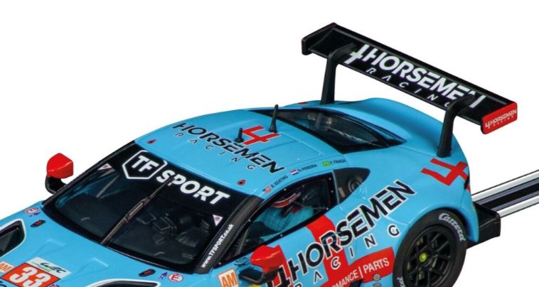 20091208 Carrera Dig.132 | Kleinteile | Aston Martin Vantage GTE (27743, 31074)