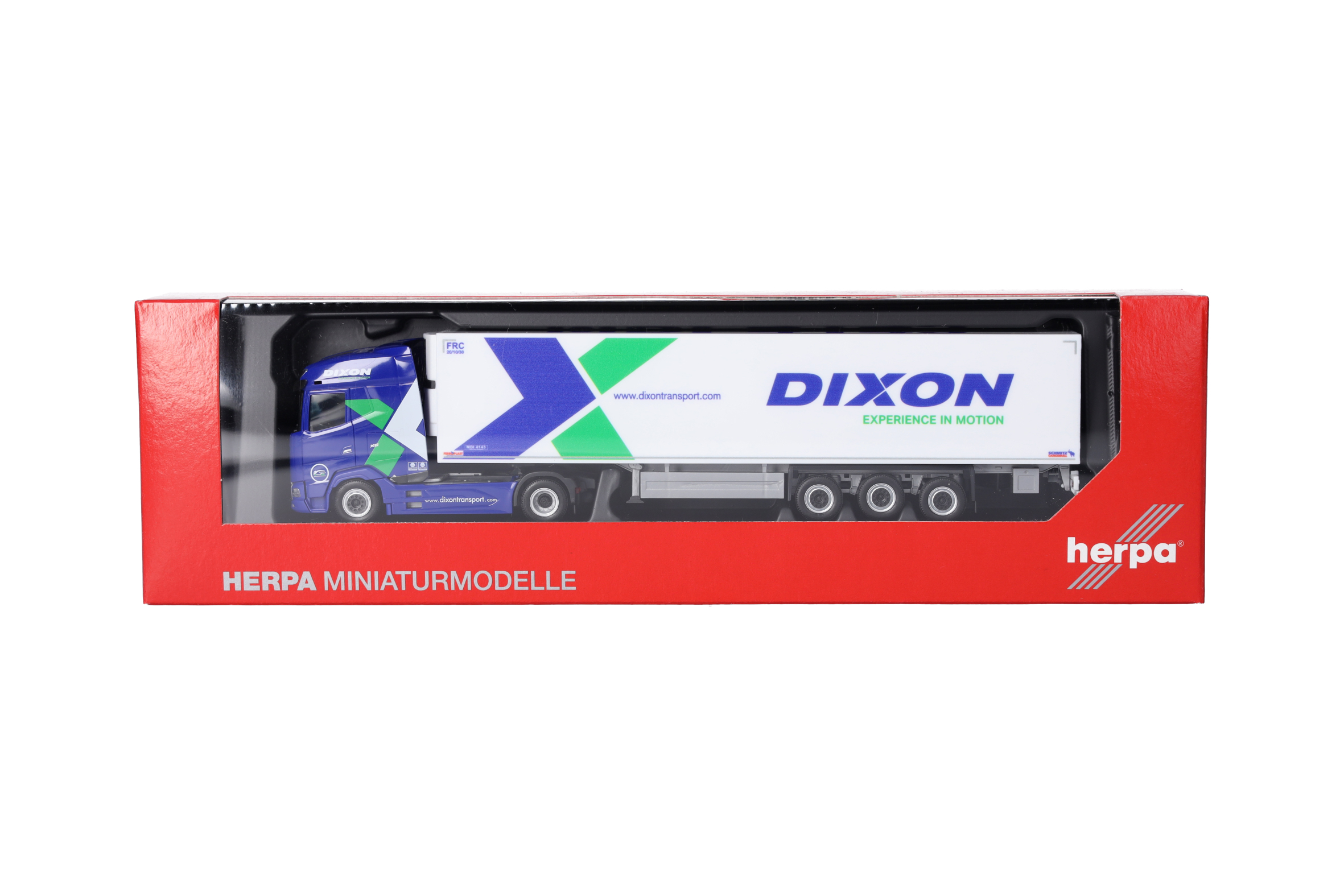 Herpa 319539 |  DAF XG Kühlkoffer-Sattelzug | Dixon | 1:87