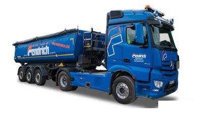 Herpa 944595 - MB Actros Streamspace 2.3 Thermomulden-Sattelzug - Fendrich Bocholt. 1:87
