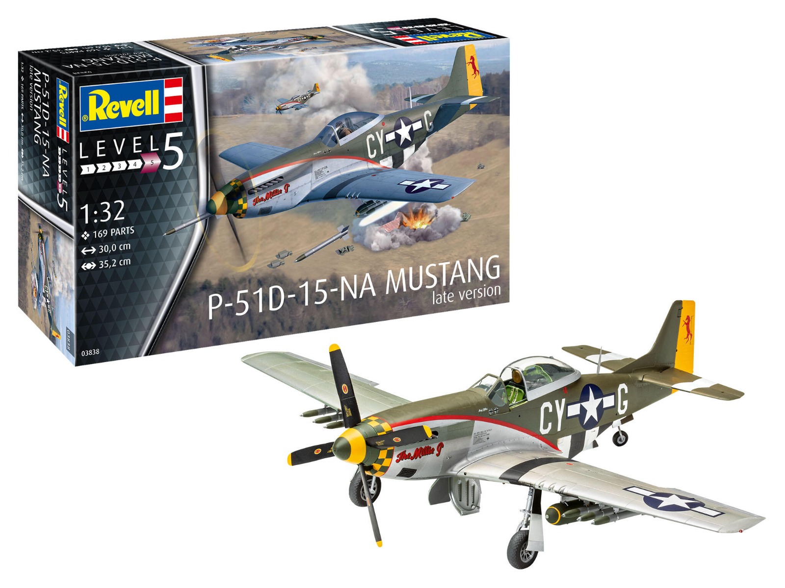 Revell 03838 | P-51D Mustang (late version) | 1:32