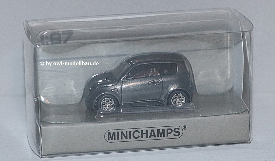 Minichamps 870098101 - e.GO Life - 2018 - grau metallic - 1:87