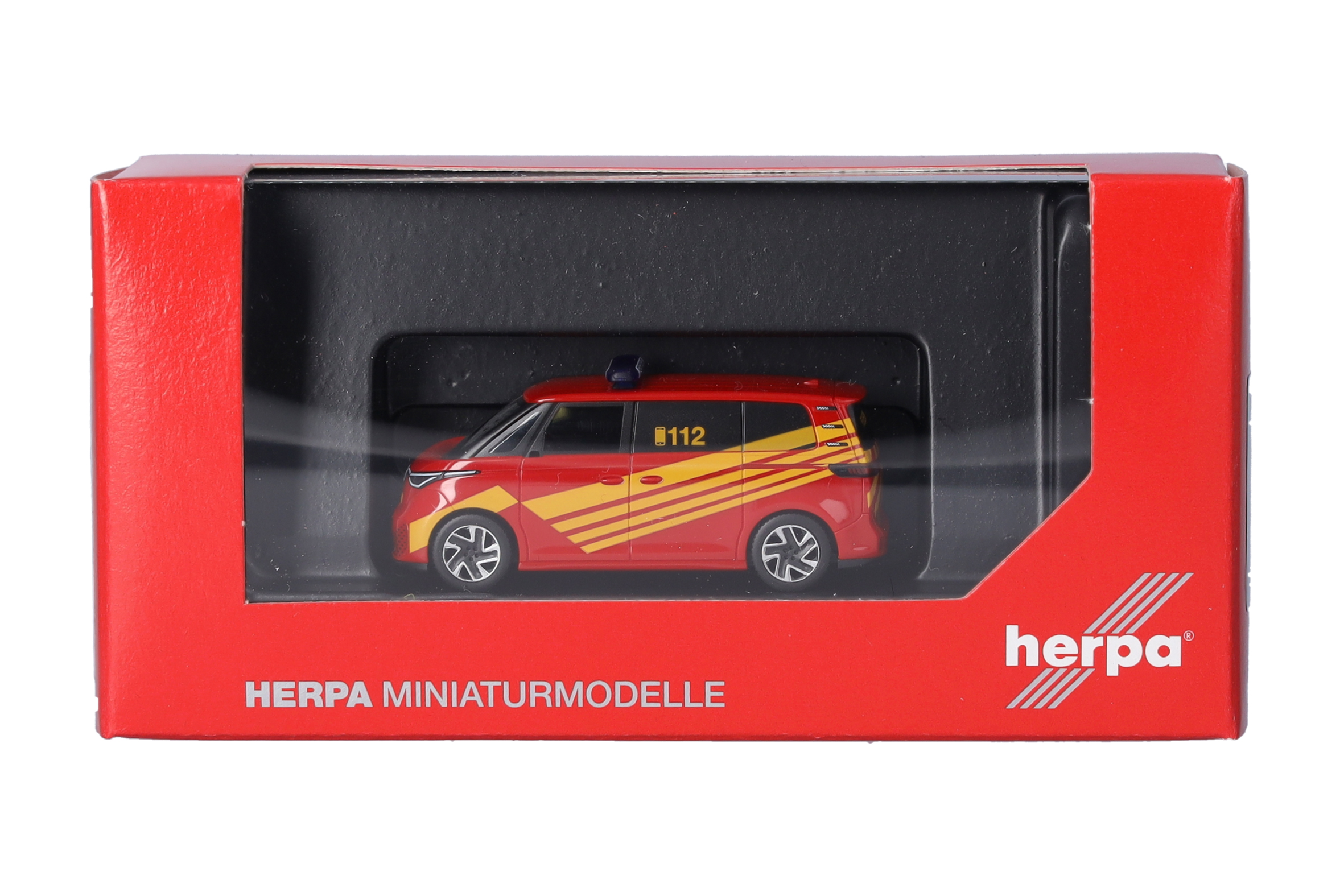Herpa 097970 | Volkswagen (VW) ID. Buzz | Einsatzleitwagen | Feuerwehr | 1:87