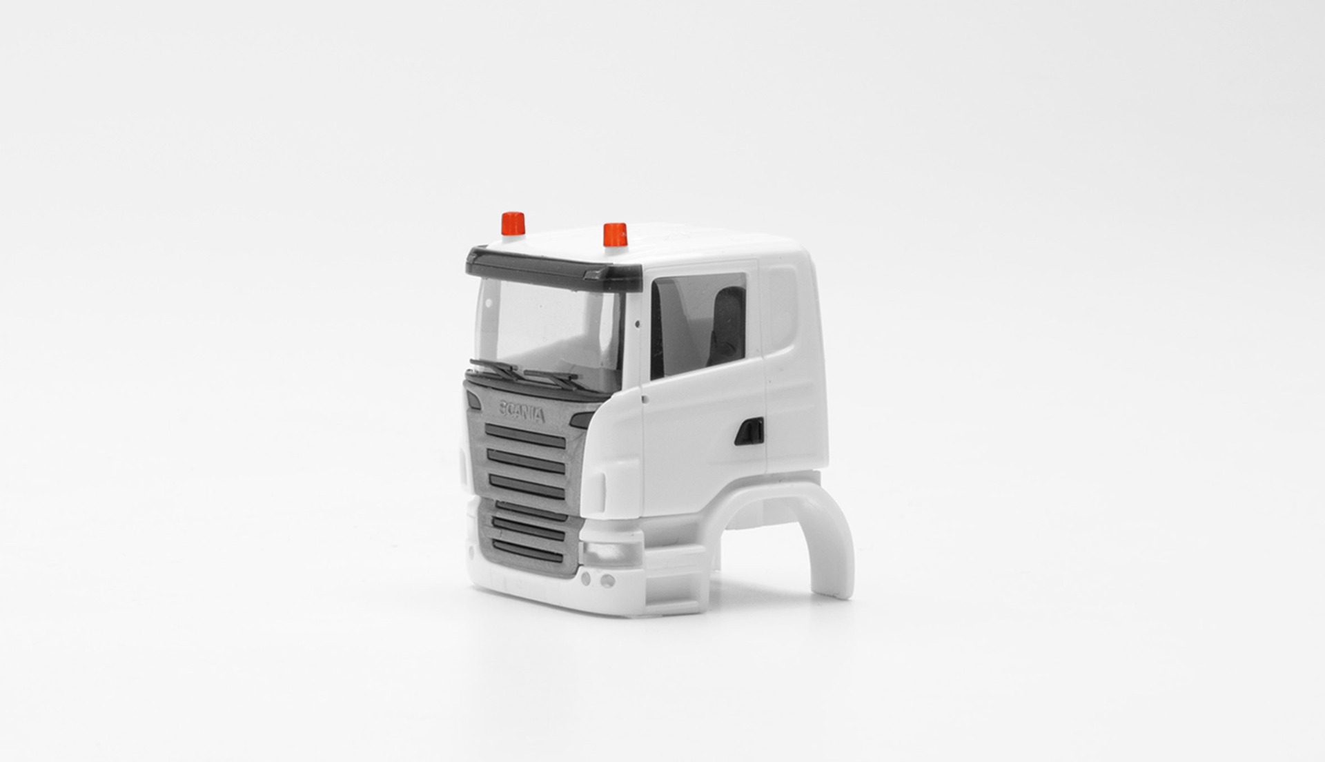 Herpa 082129 Teileservice | Fahrerhaus Scania M09 mit Rundumleuchten | 1:87