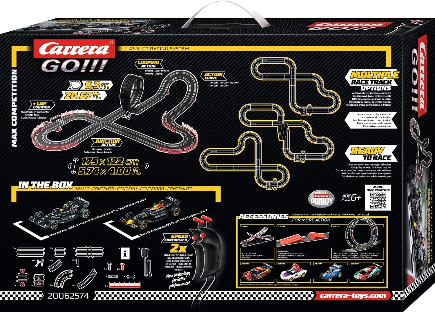 20062574 Carrera GO!!! | Max Competition | 1:43