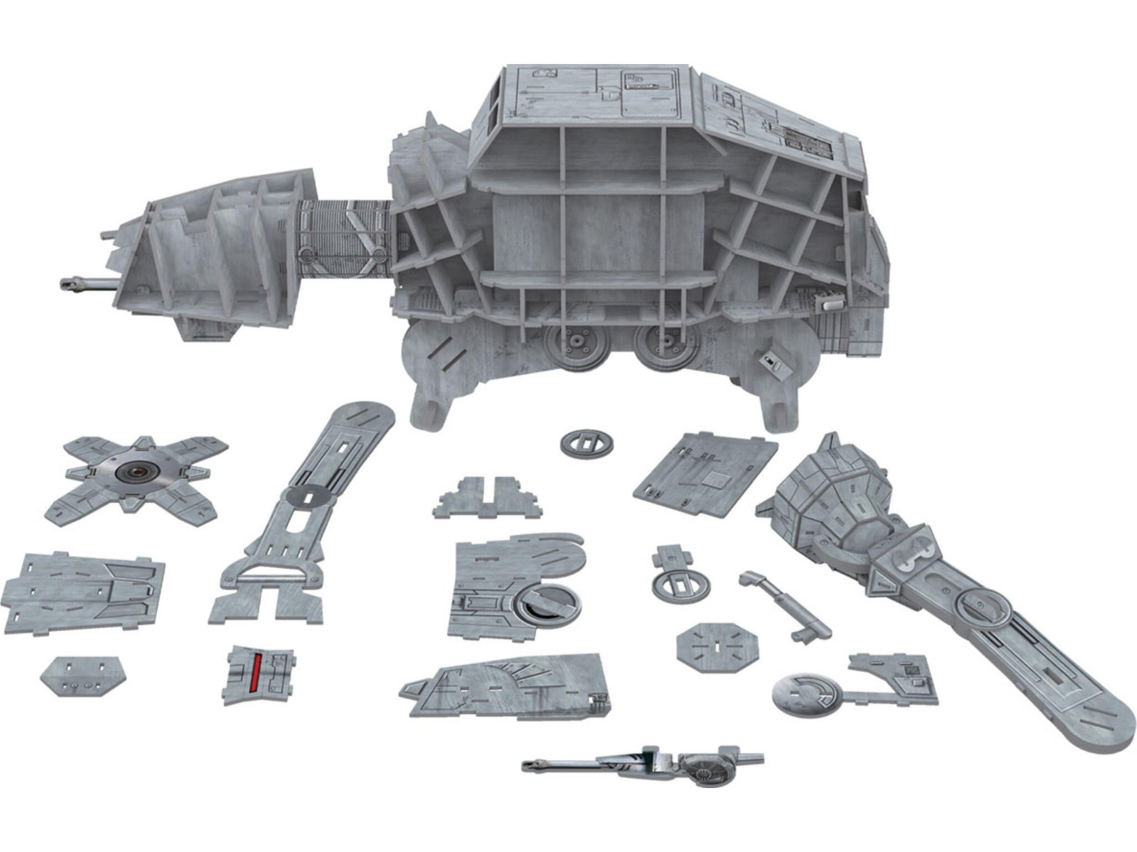 Revell 4D Puzzle 00322 | Star Wars - Imperial AT-AT| 1:61