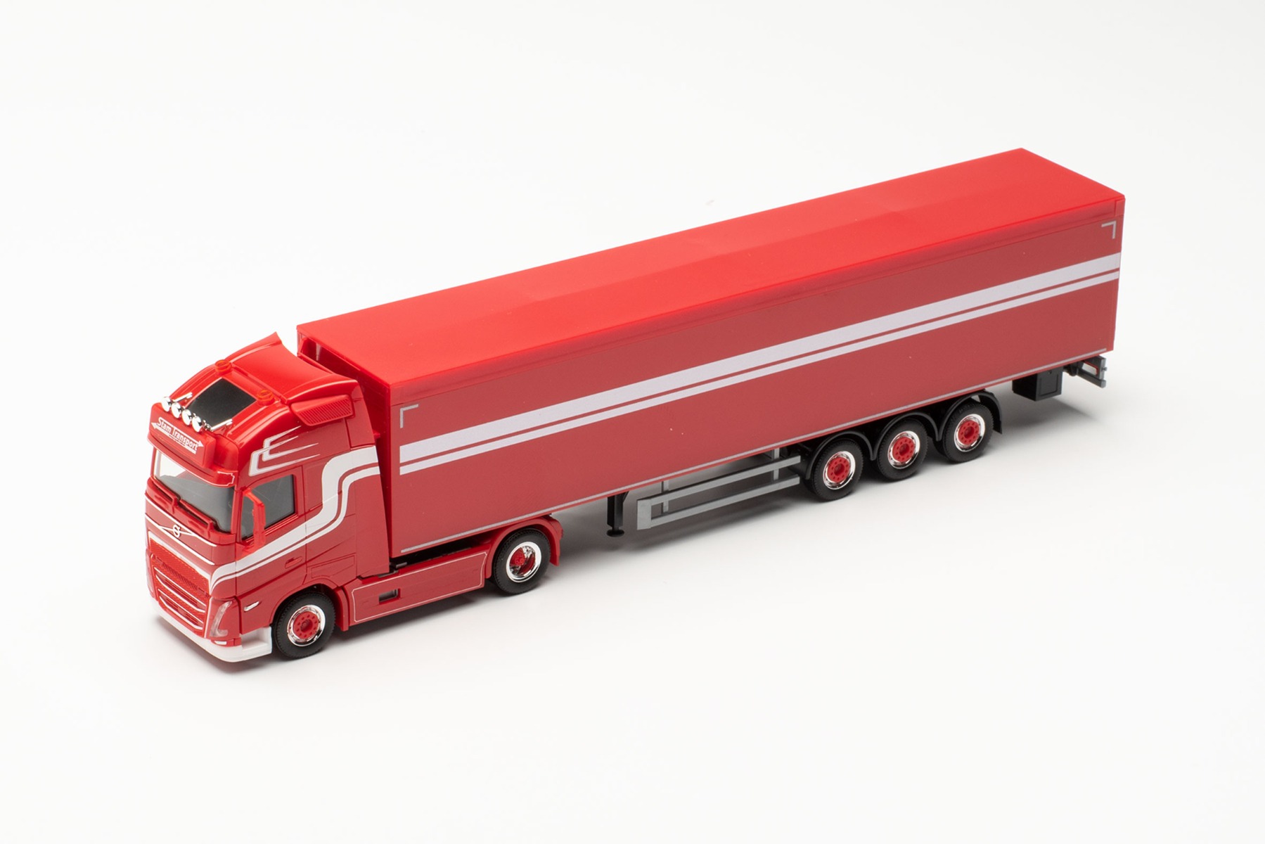 Herpa 314275 - Volvo FH Gl. XL 2020 Schubboden-Sattelzug - Stam Transport (NL/Waalwijk). 1:87