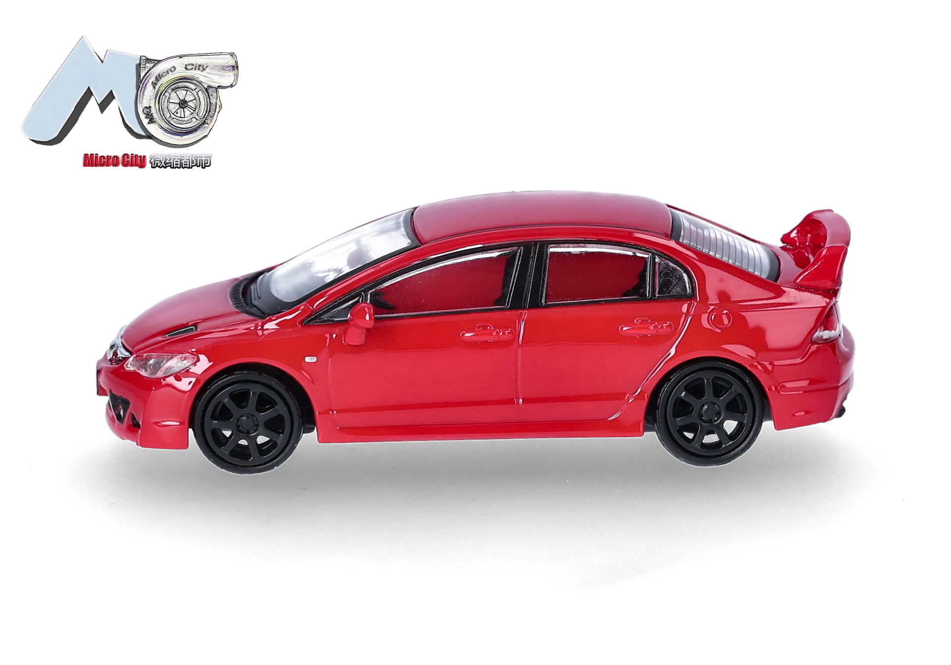 Herpa MicroCity 87MC000089 | Honda Civic FD2 | rot | 1:87