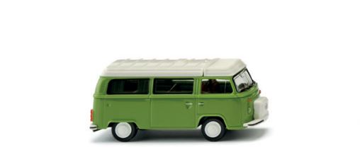Wiking 031807 | VW T2b Campingbus | grün | 1:87