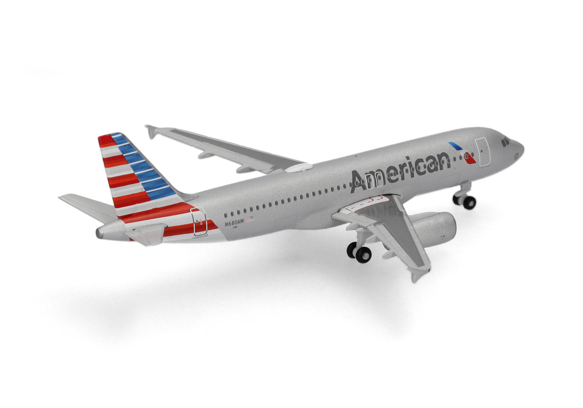 Herpa Wings 538879 | American Airlines Airbus A320 - N680AW | 1:500