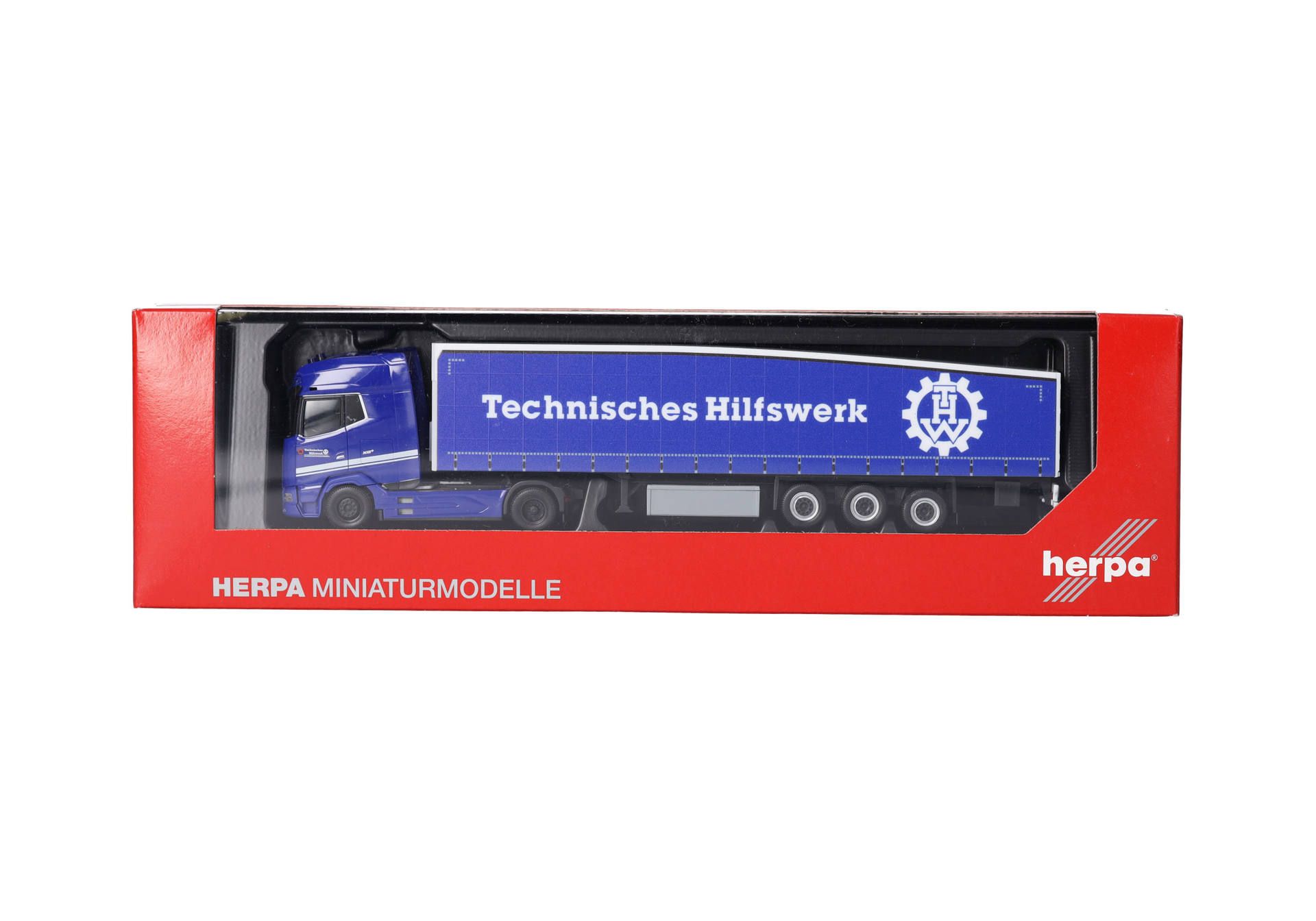 Herpa 317764 | DAF XG+ Ecoflex-Sattelzug | THW Katastrophenschutz NRW | 1:87