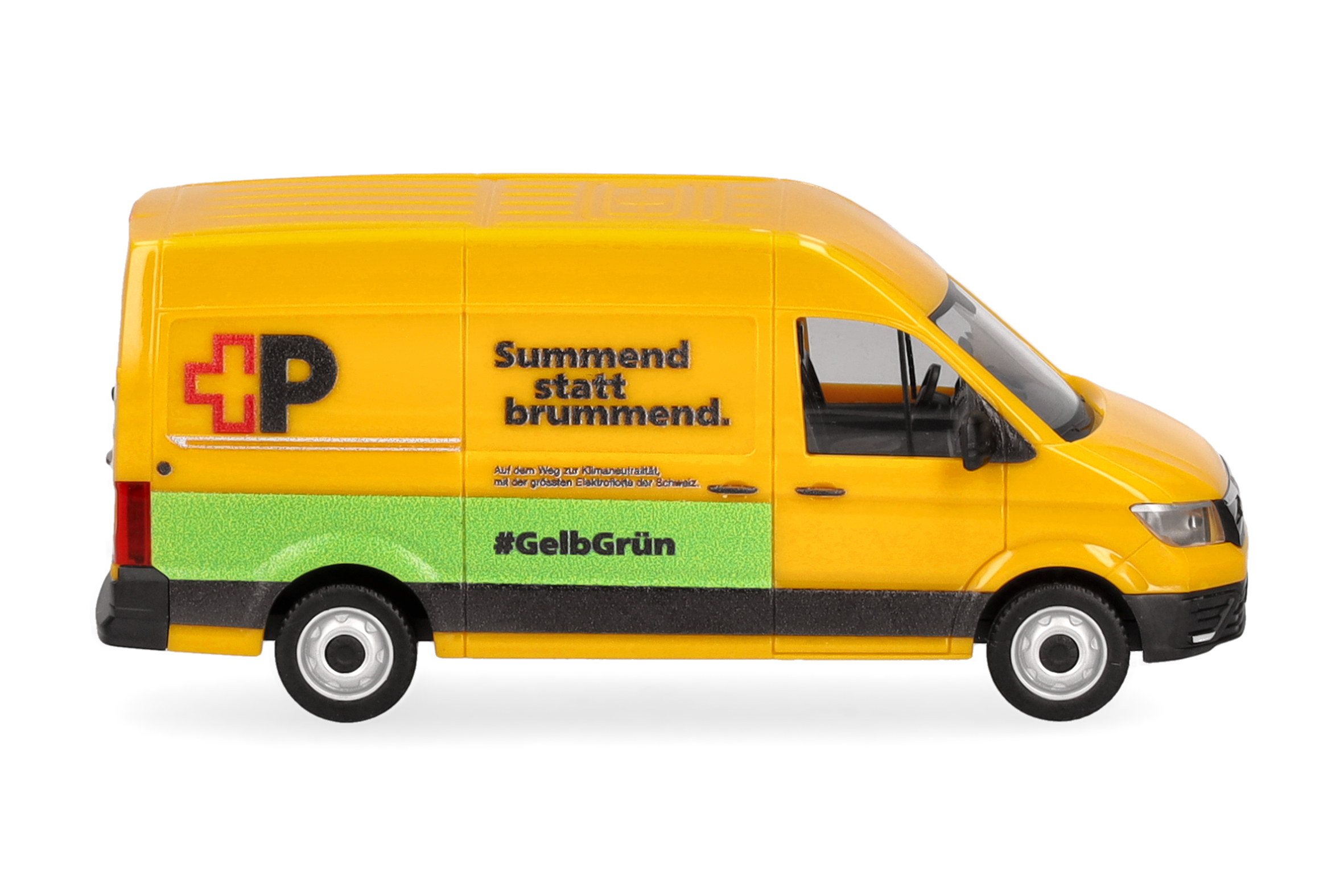 Herpa 098571 | MAN eTGE Kasten Hochdach | Schweizerische Post AG (CH) | 1:87