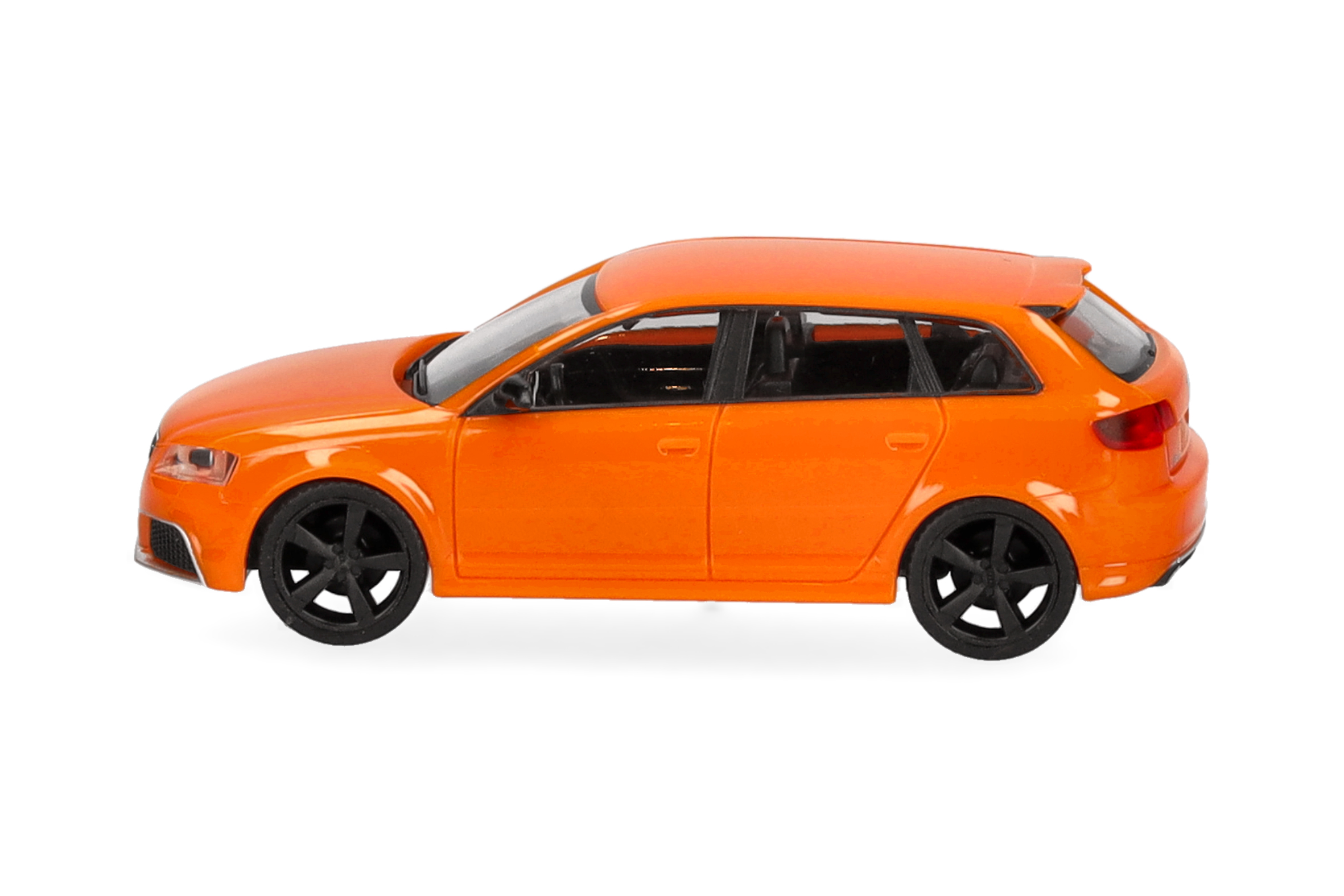 Herpa 024877-005 | Audi RS3 Sportback | glutorange mit schwarzen Felgen | 1:87