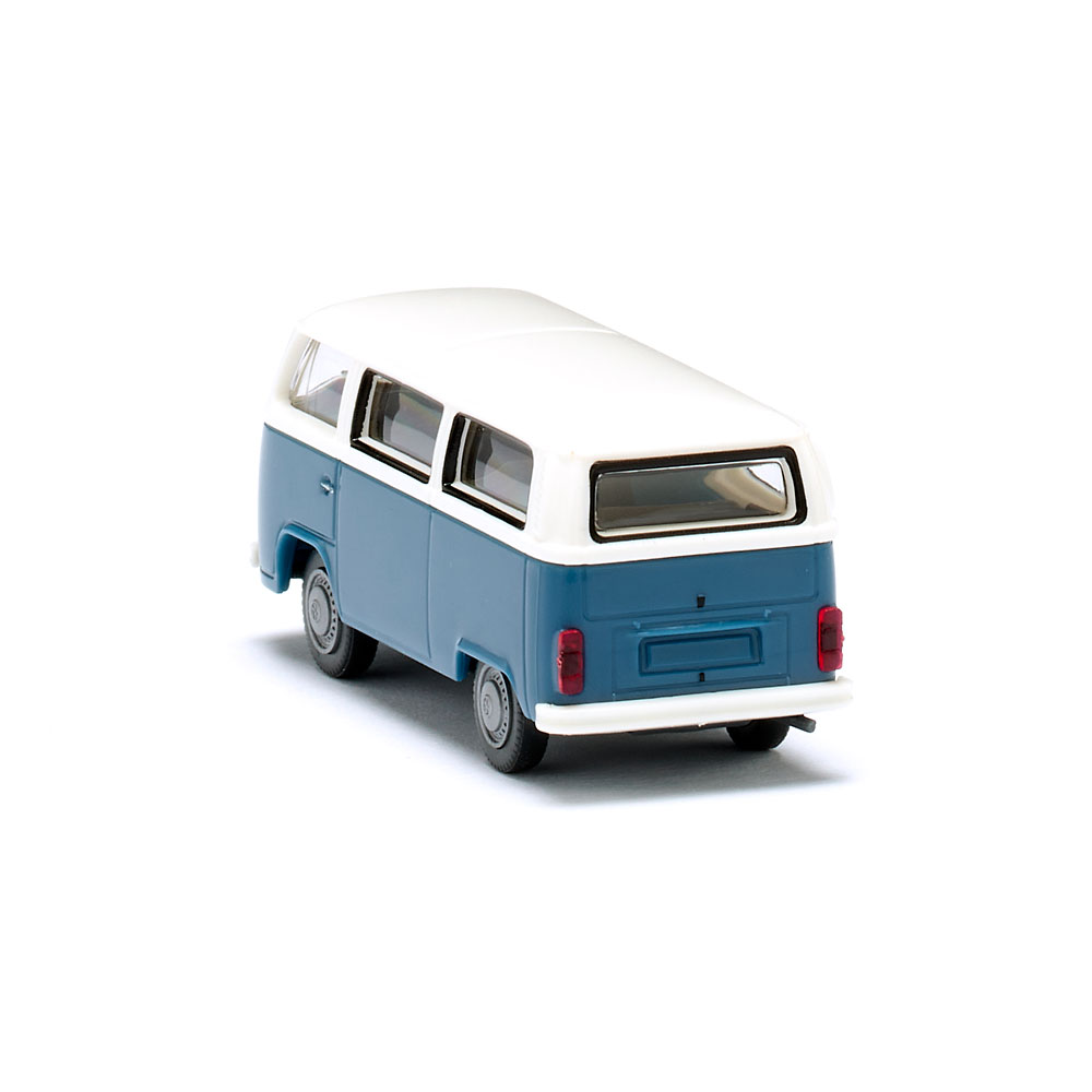 Wiking 031806 | VW T2b Bus | blaugrau/weiß | 1:87