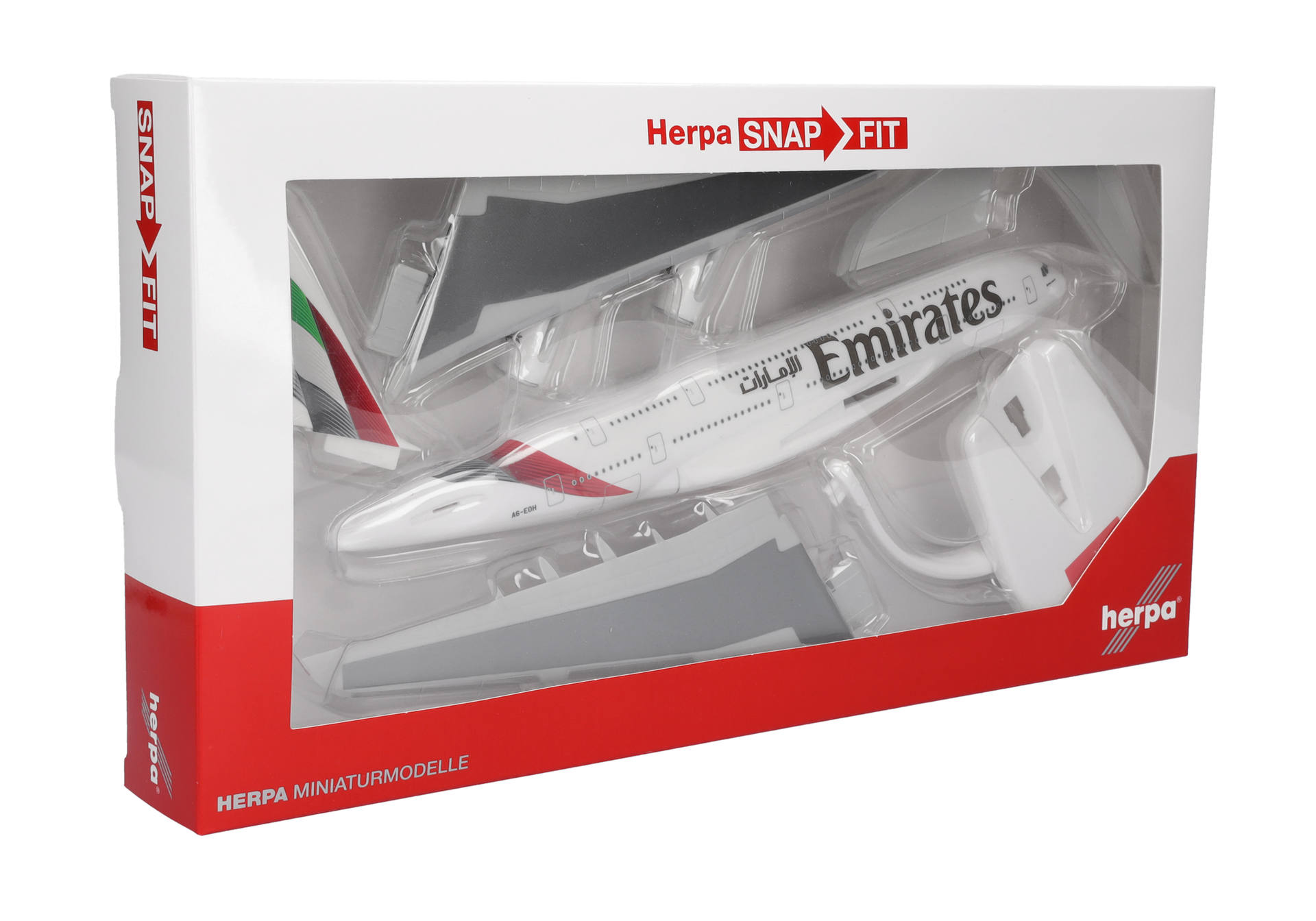 Herpa Wings SF 614948 | Emirates Airbus A380 – A6-EOH  | 1:250