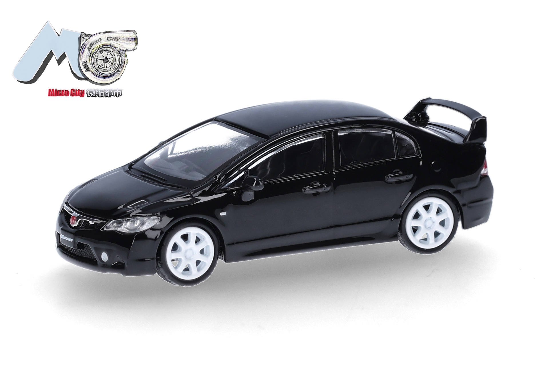 Herpa MicroCity 87MC000100 | Honda Civic FD2 | schwarz | 1:87