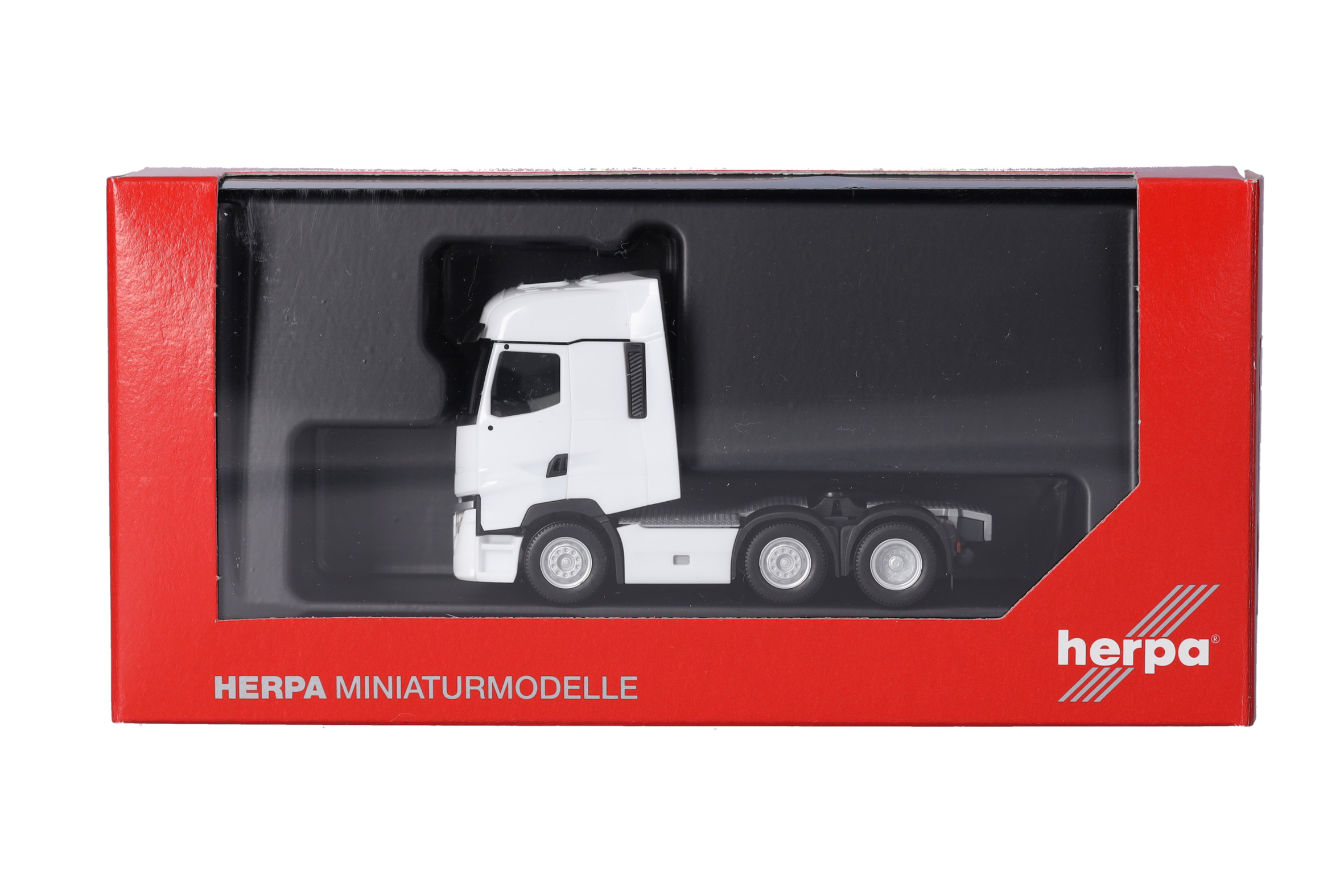 Herpa 315104-003 | Renault T Facelift | Zugmaschine 3achs (6x2) | weiß | 1:87