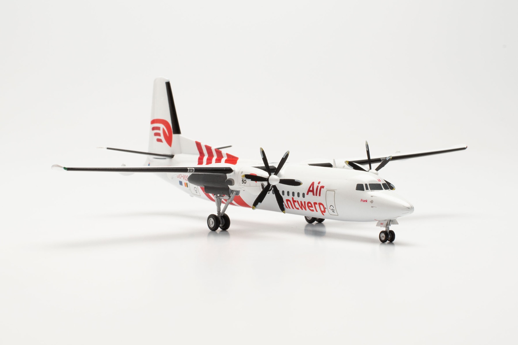 Herpa Wings 571920 | Air Antwerp Fokker 50 | OO-VLS | 1:200