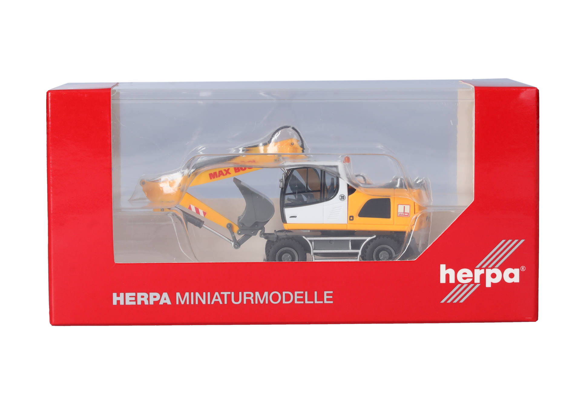 Herpa 318617 | Liebherr Mobilbagger A920 | Max Bögl | 1:87