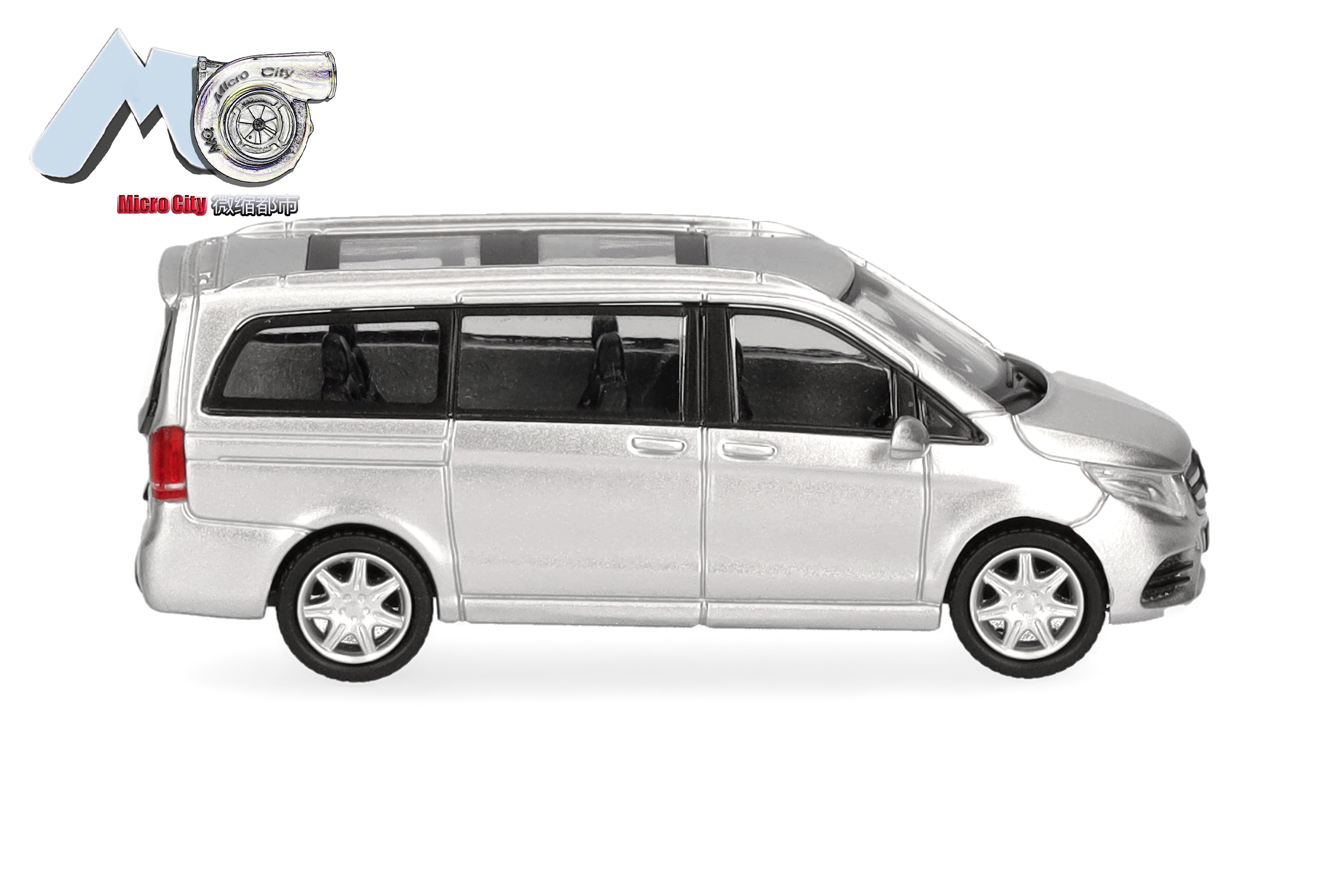 Herpa MicroCity 87MC000076 | Mercedes-Benz V-Klasse | silber | 1:87
