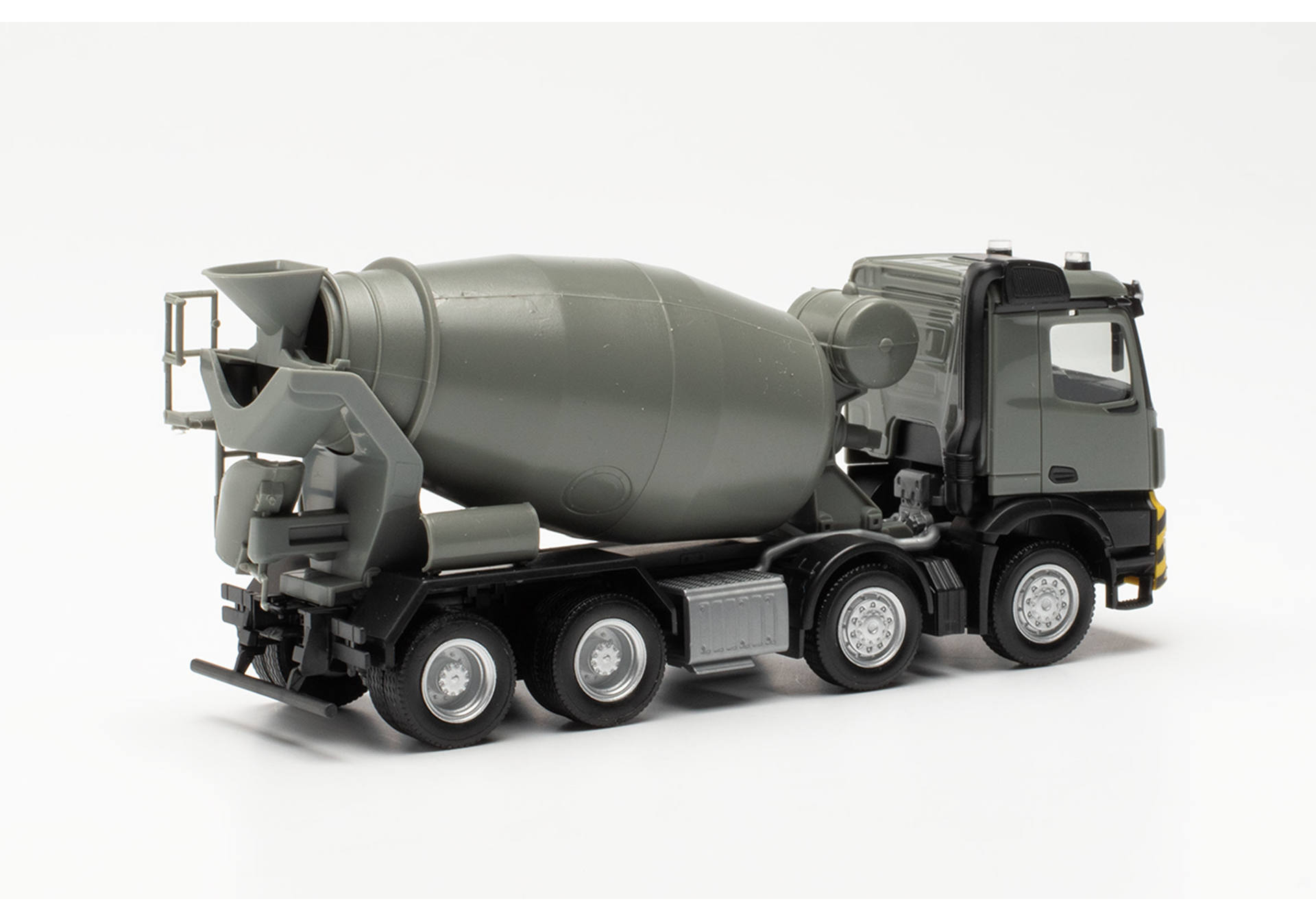 Herpa 316187 | Mercedes-Benz Arocs M | Betonmischer | grau/gelb | 1:87