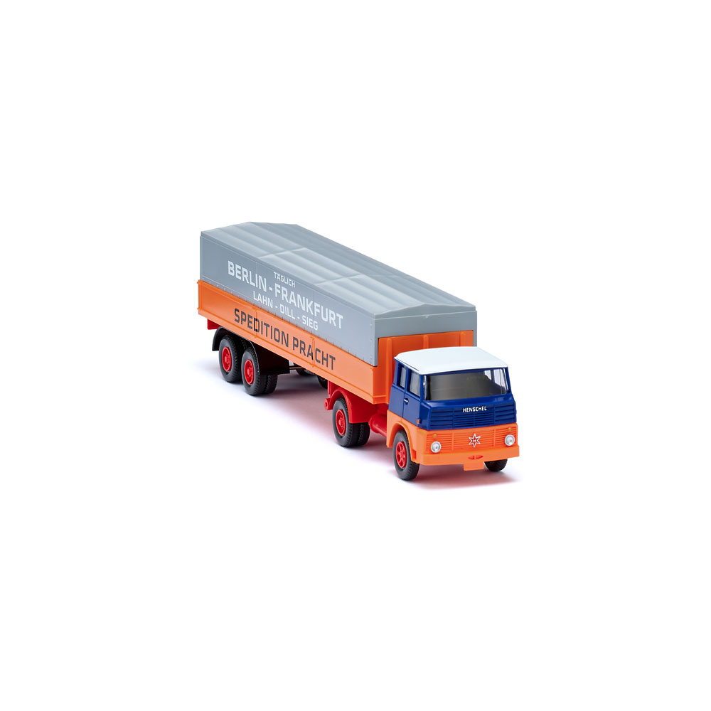 Wiking 051504 | Henschel | Pritschensattelzug | Spedition Pracht | 1:87