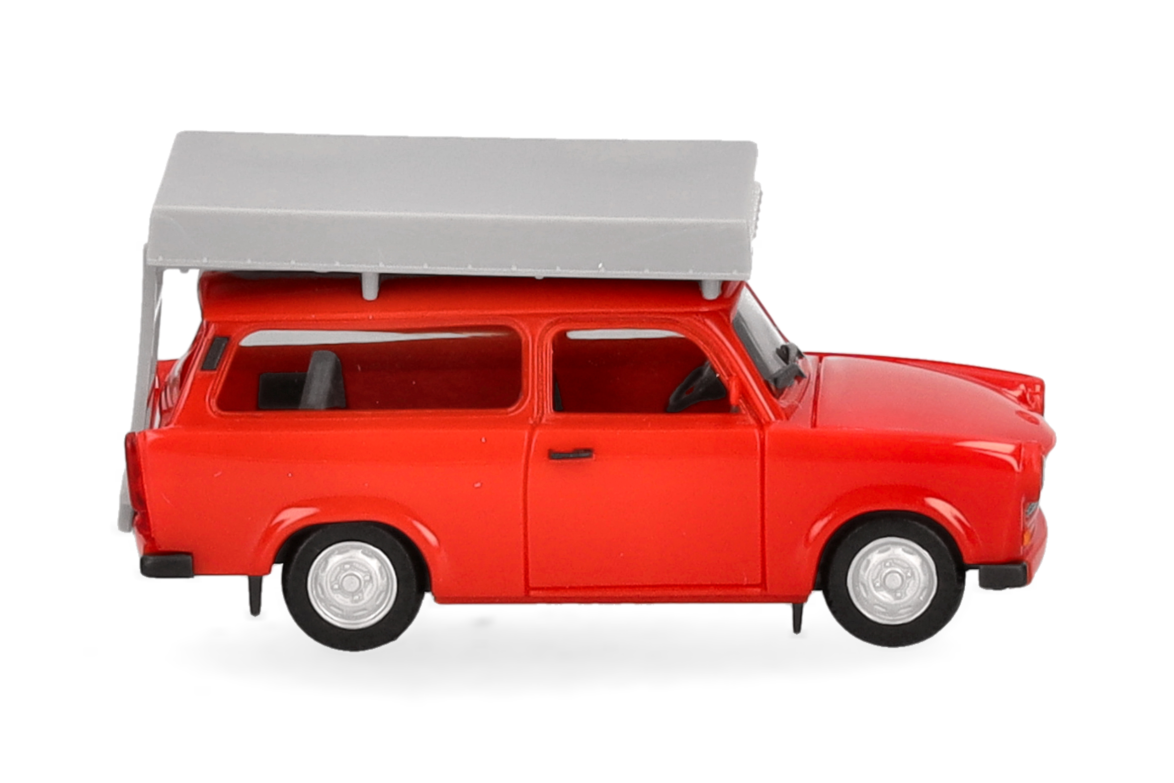 Herpa 024181-004 |  Trabant 601 Universal | knallrot mit Dachzelt | 1:87