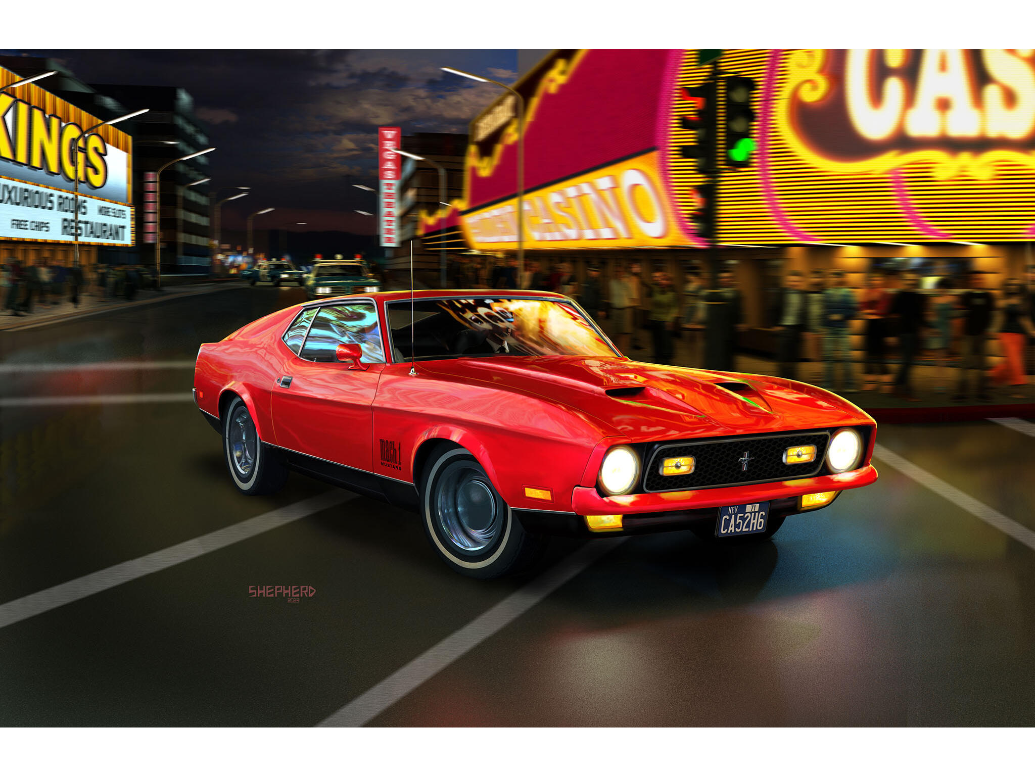 Revell 05664 | Geschenkset  | James Bond 007 | Diamonds Are Forever | Ford Mustang Mach 1 | 1:25