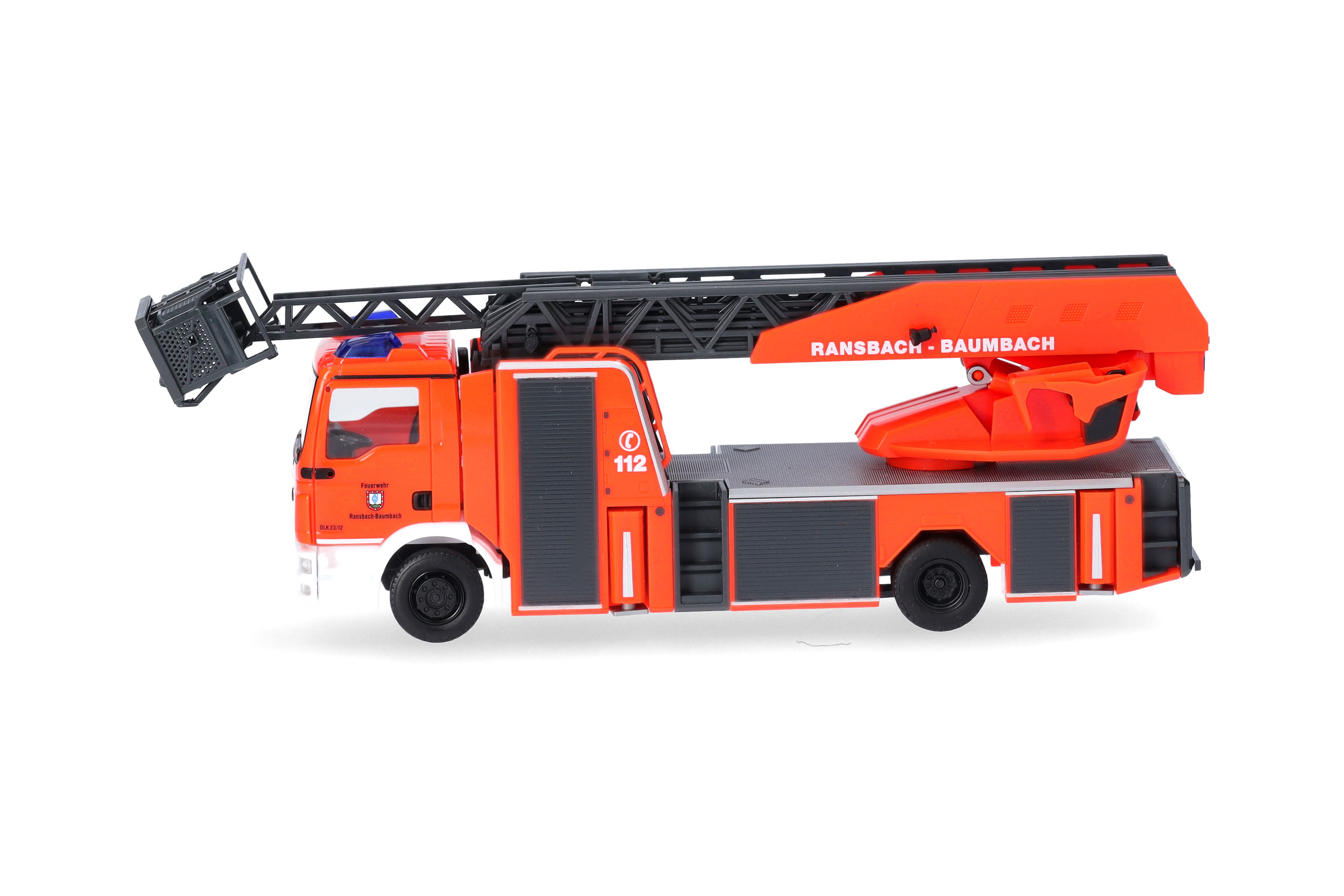 Herpa 097772 | MAN TGM Drehleiter | Feuerwehr Ransbach-Baumbach | 1:87