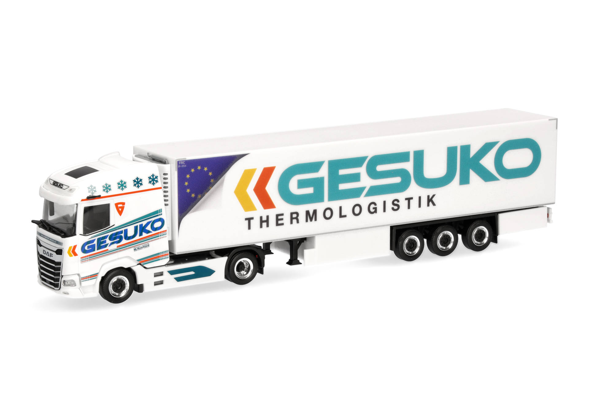 Herpa 320641 | DAF XG Kühlkoffer-Sattelzug | GESUKO | 1:87