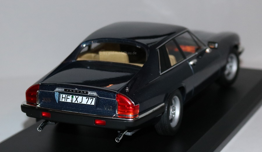 Norev 182622 | Jaguar XJ-S Coupé | 1988 | blau metallic | 1:18