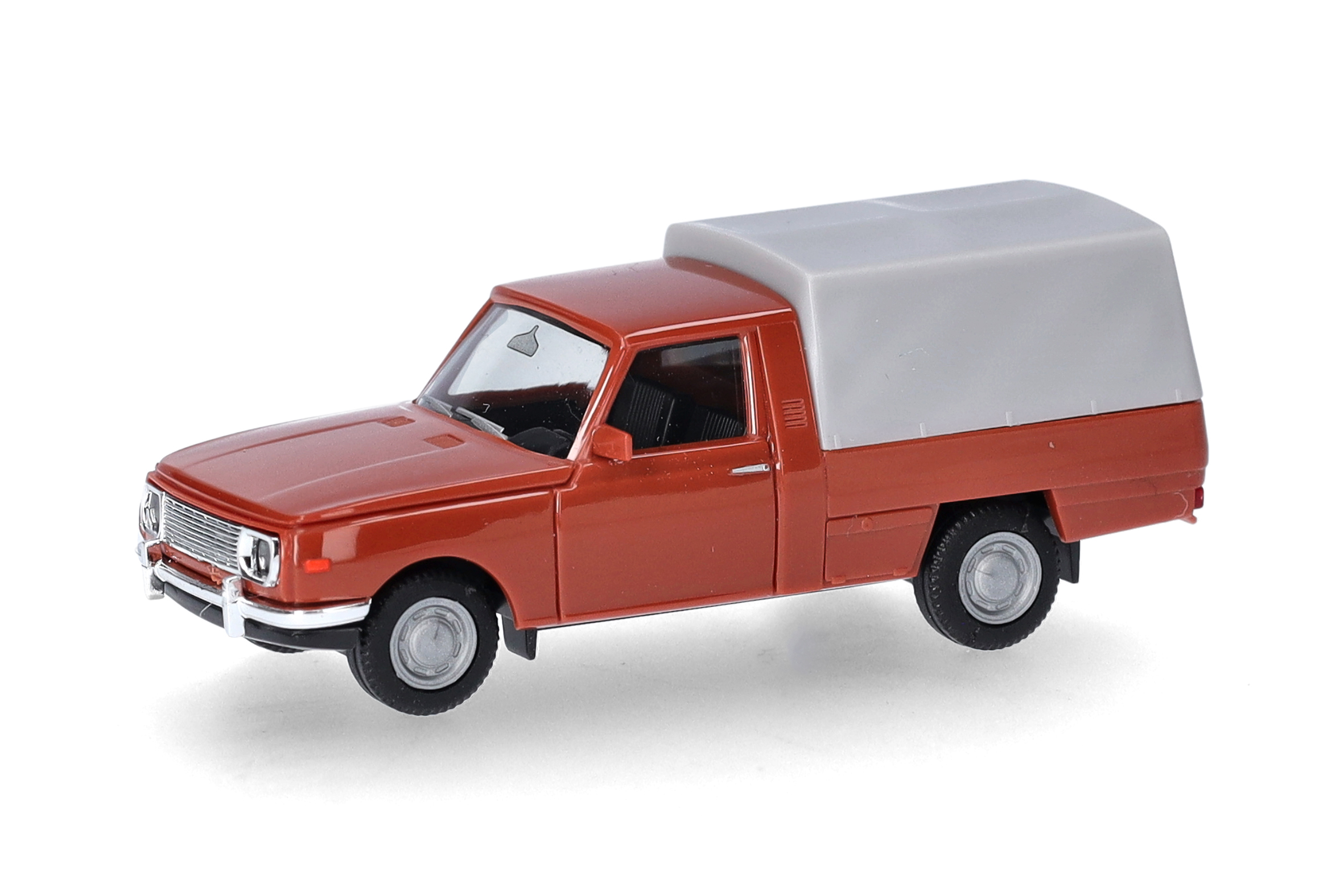 Herpa  420945-002 | Wartburg 353 Trans '66 mit Plane | braun | 1:87