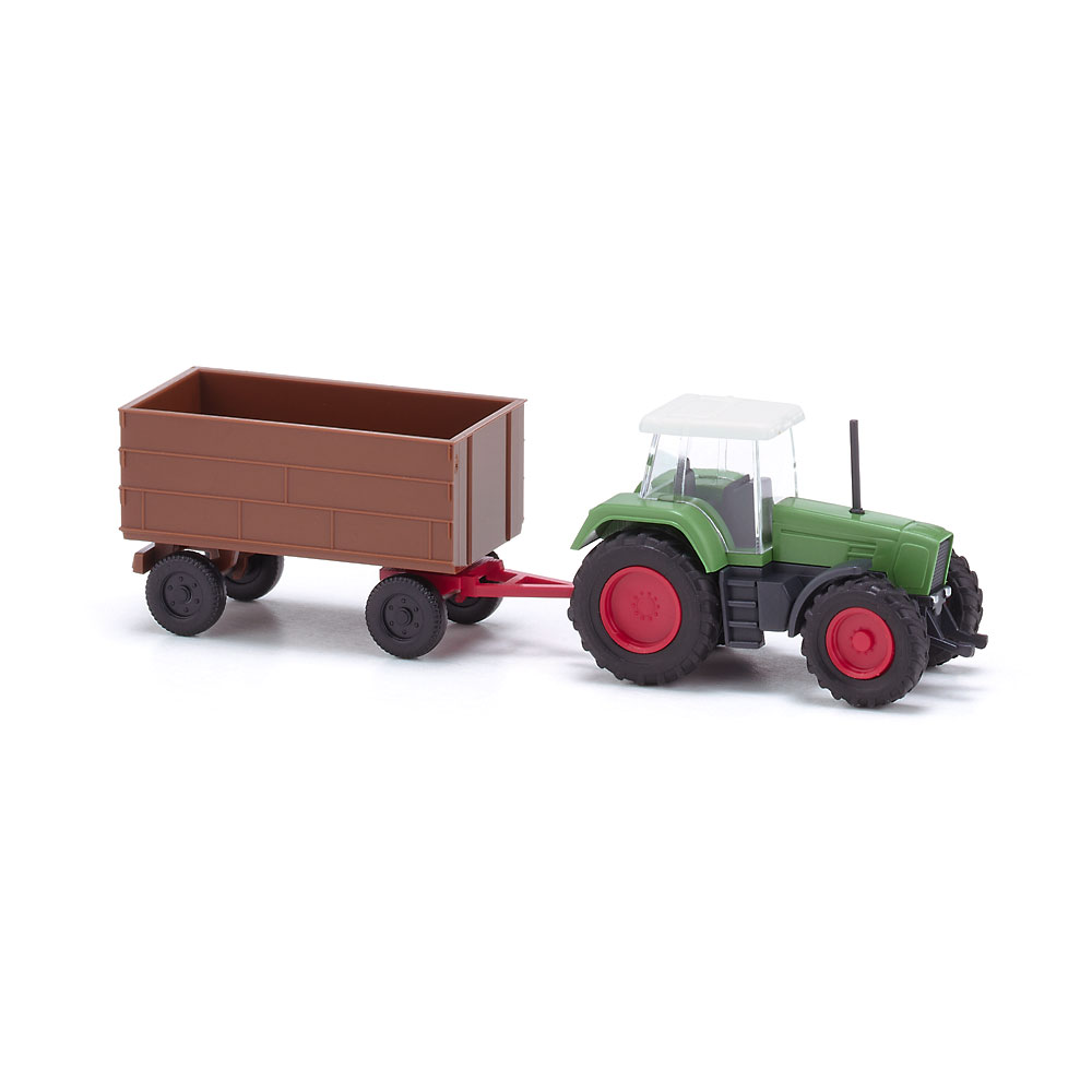 Wiking 096004 | Fendt Favorit mit Anhänger | 1:160