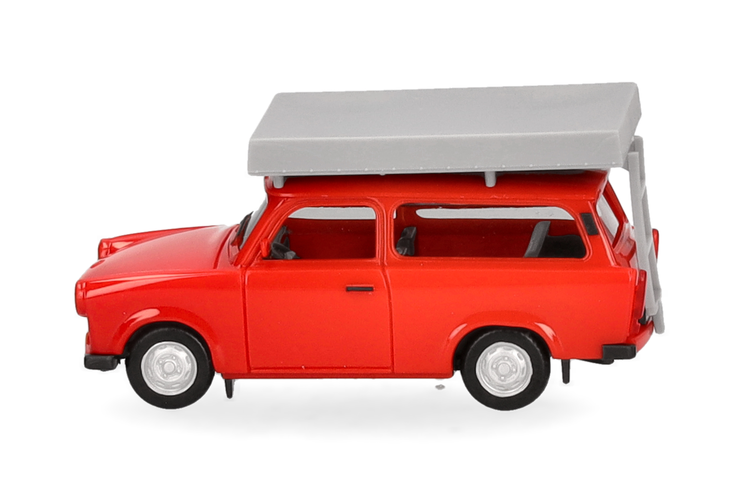 Herpa 024181-004 |  Trabant 601 Universal | knallrot mit Dachzelt | 1:87