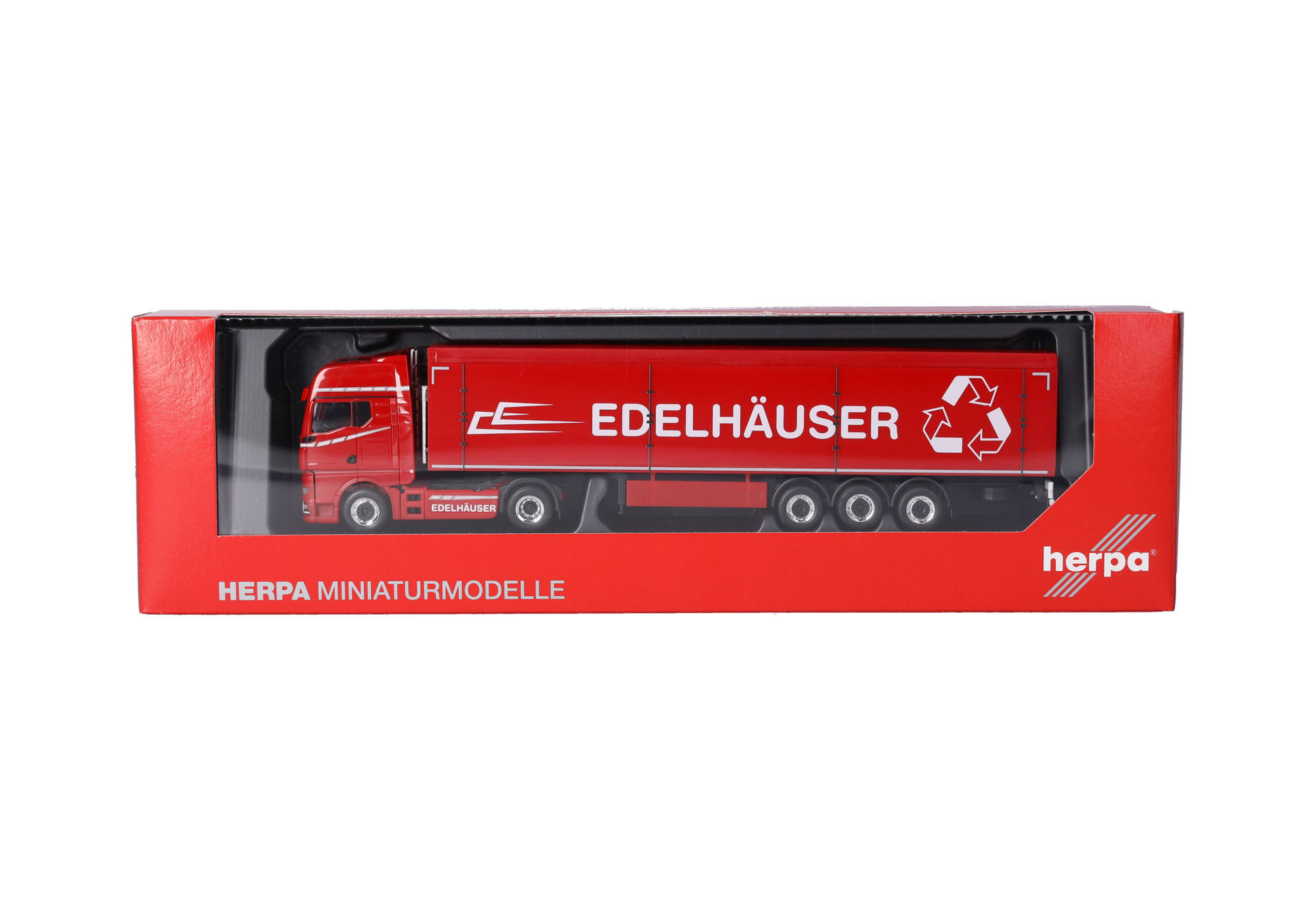 Herpa 319799 | MAN TGX GX | Schubboden-Sattelzug | Edelhäuser | 1:87