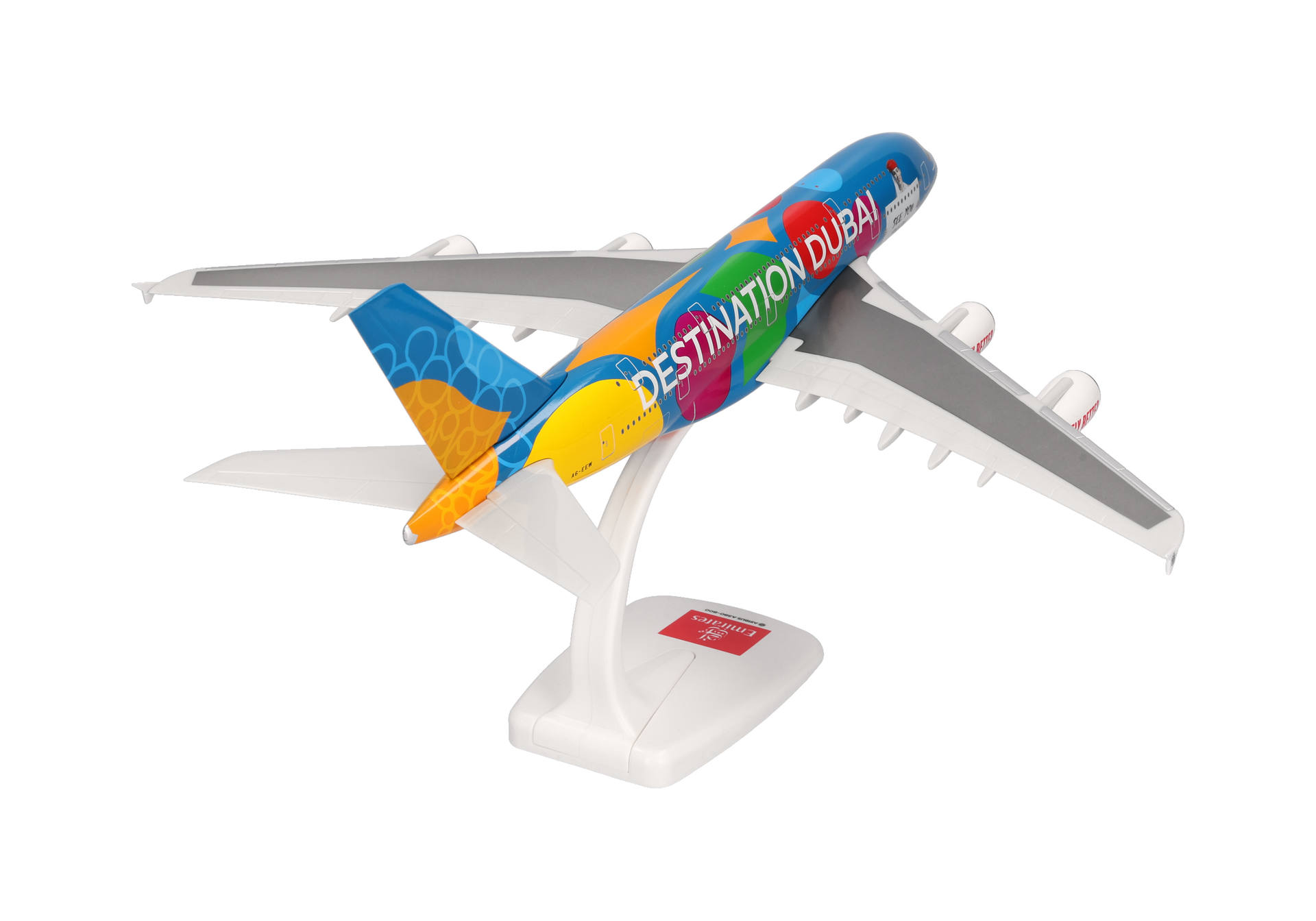 Herpa Wings SF 615068 | Emirates | Airbus A380 | Destination Dubai | A6-EEW | 1:250