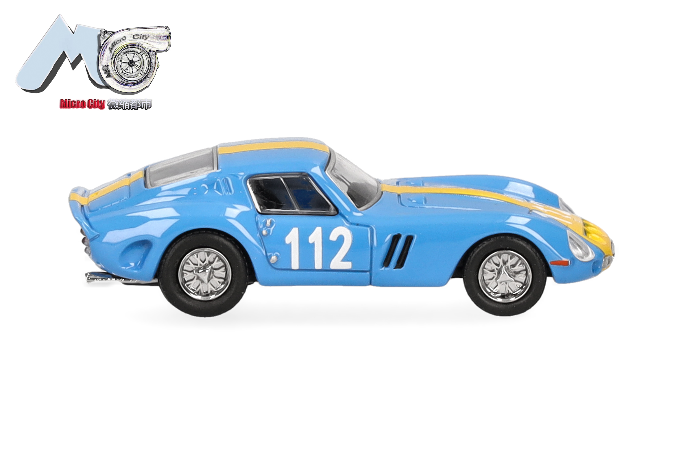 Herpa MicroCity 87MC000058 | Ferrari 250 GTO "112" | blau | 1:87