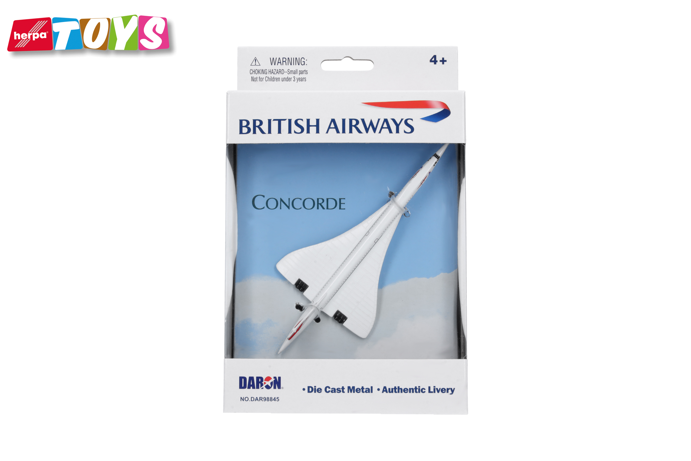 Herpa Toys | 86DAR98845 | Singleplane British Airways Concorde