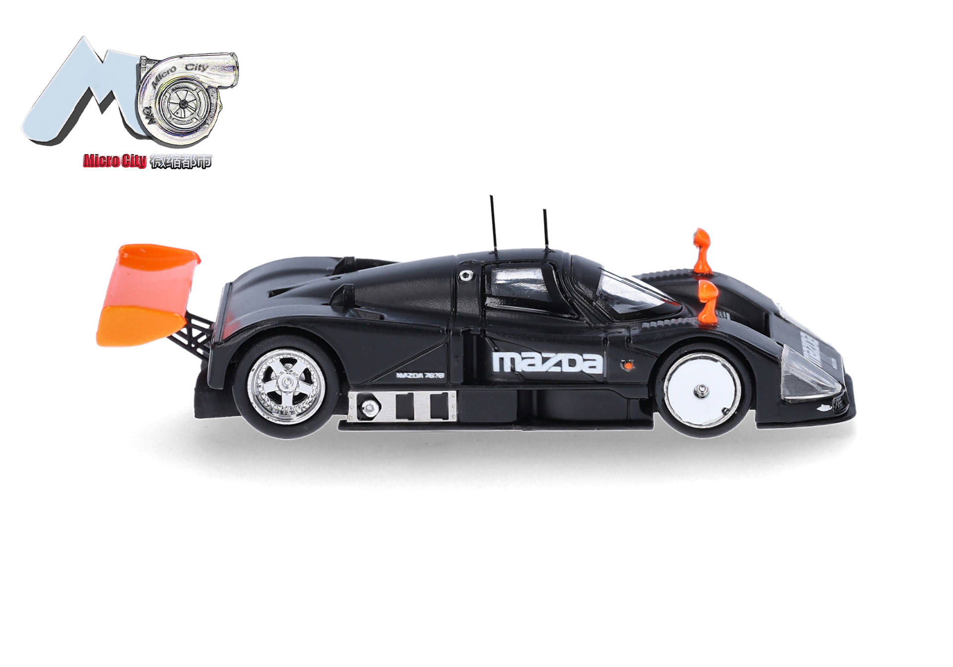 Herpa MicroCity 87MC000096 | Mazda 787B | schwarz | 1:87