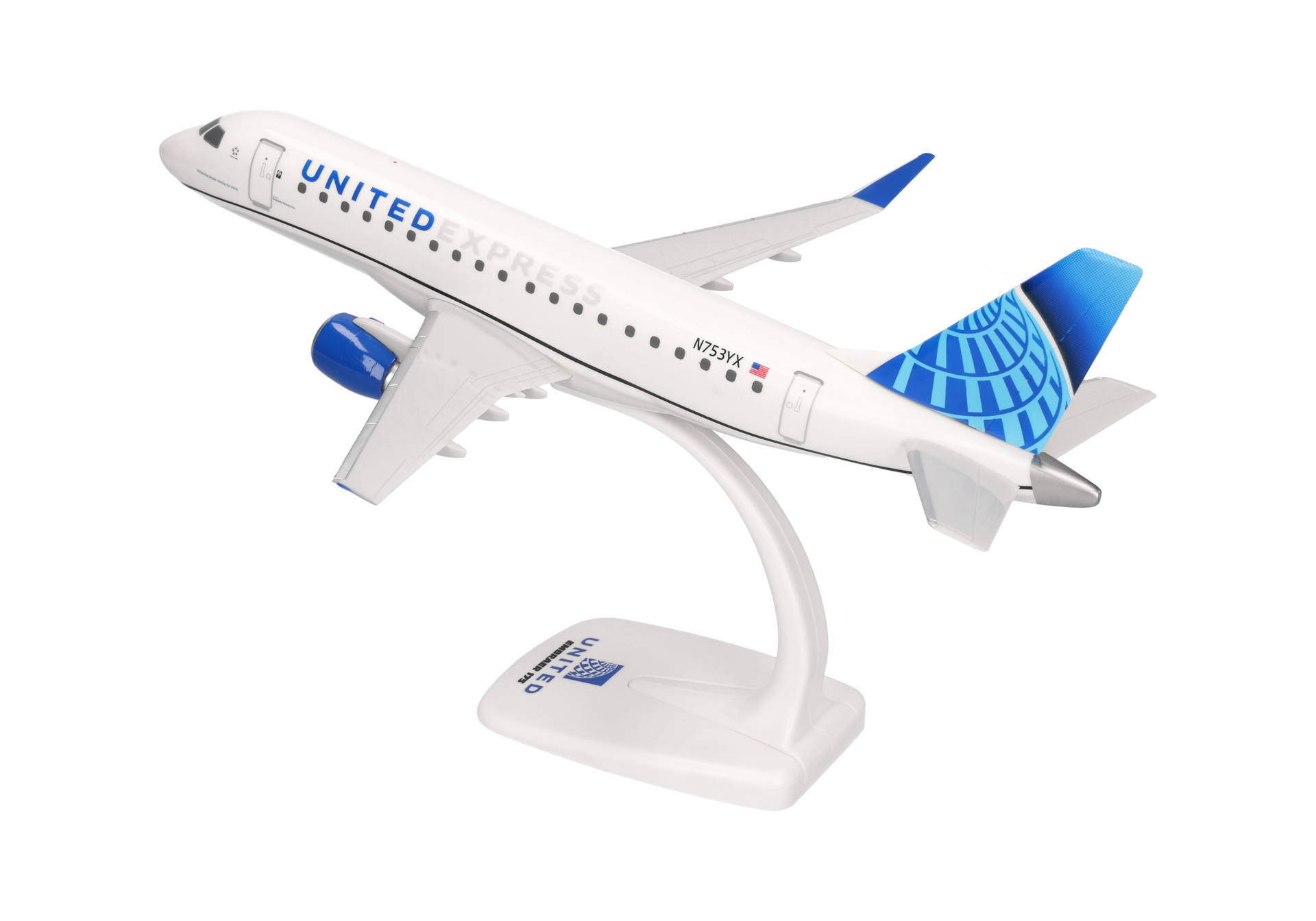 Herpa Wings SF 614856 | United Express | Embraer E175 | N753YX | 1:100
