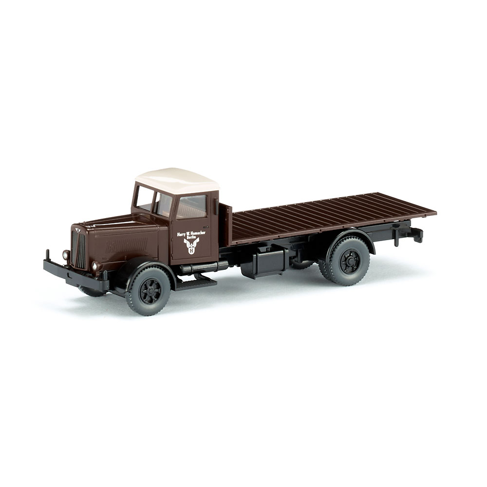Wiking 084602 | Hanomag | Flachpritschen-Lkw | Spedition Hamacher | 1:87
