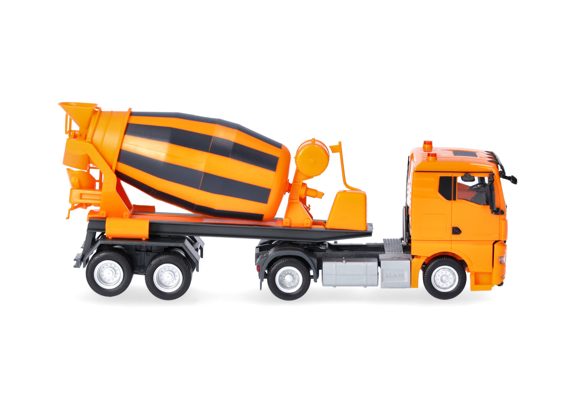Herpa 320573 | MAN TGX GN Betonmischer-Sattelzug 2achs/2achs | kommunalorange | 1:87