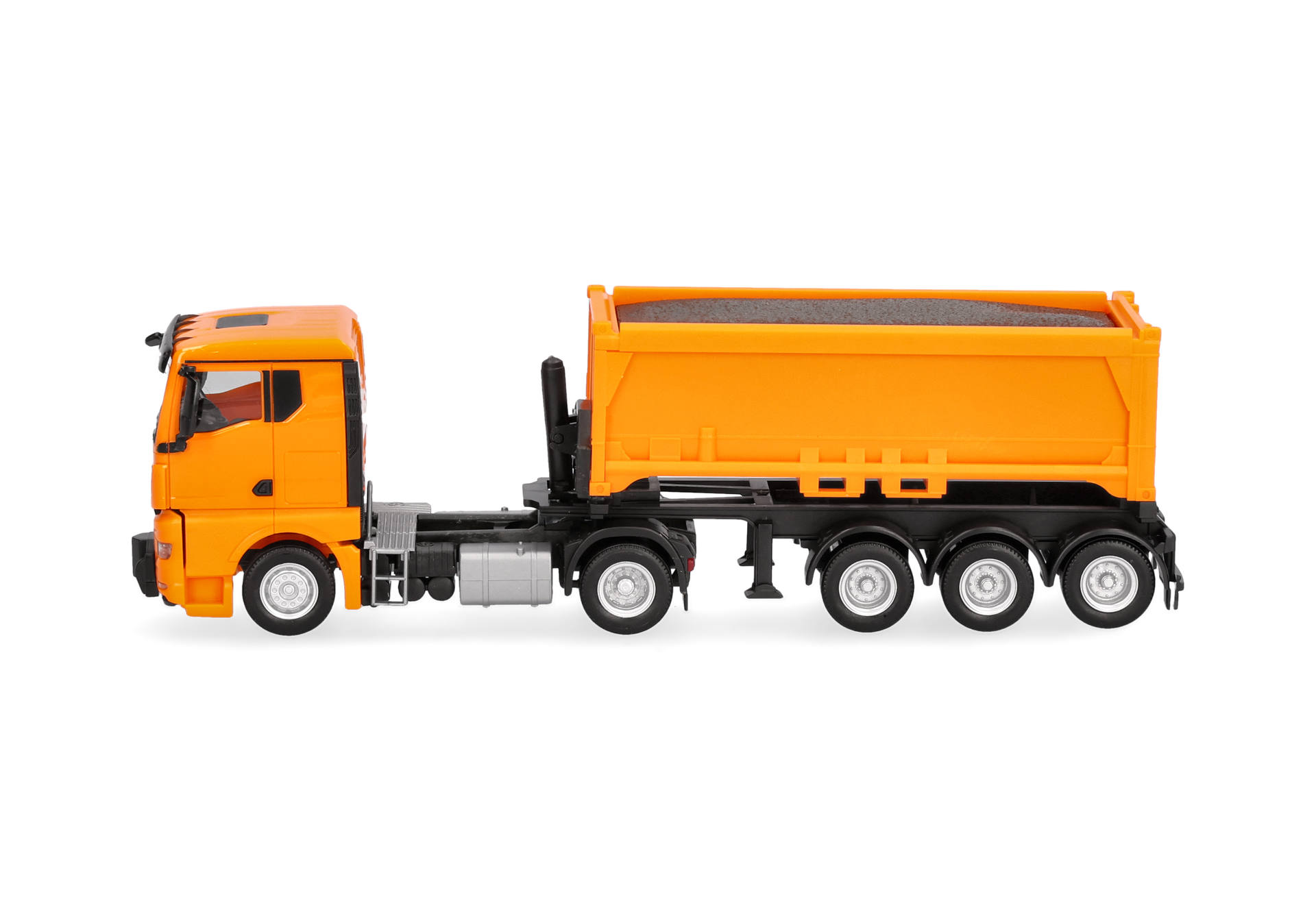 Herpa 321310 | MAN TGX GN | Abraummulden-Sattelzug | kommunalorange | 1:87